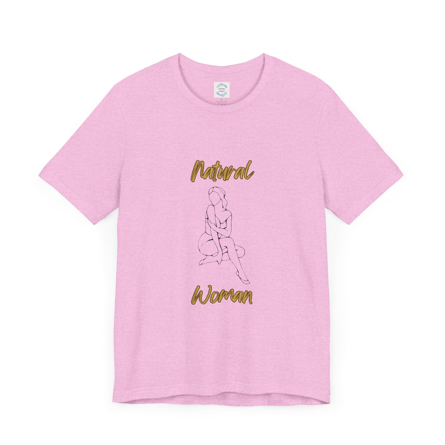 Natural Woman Shoulder Action (BL) Short Sleeve T-Shirt
