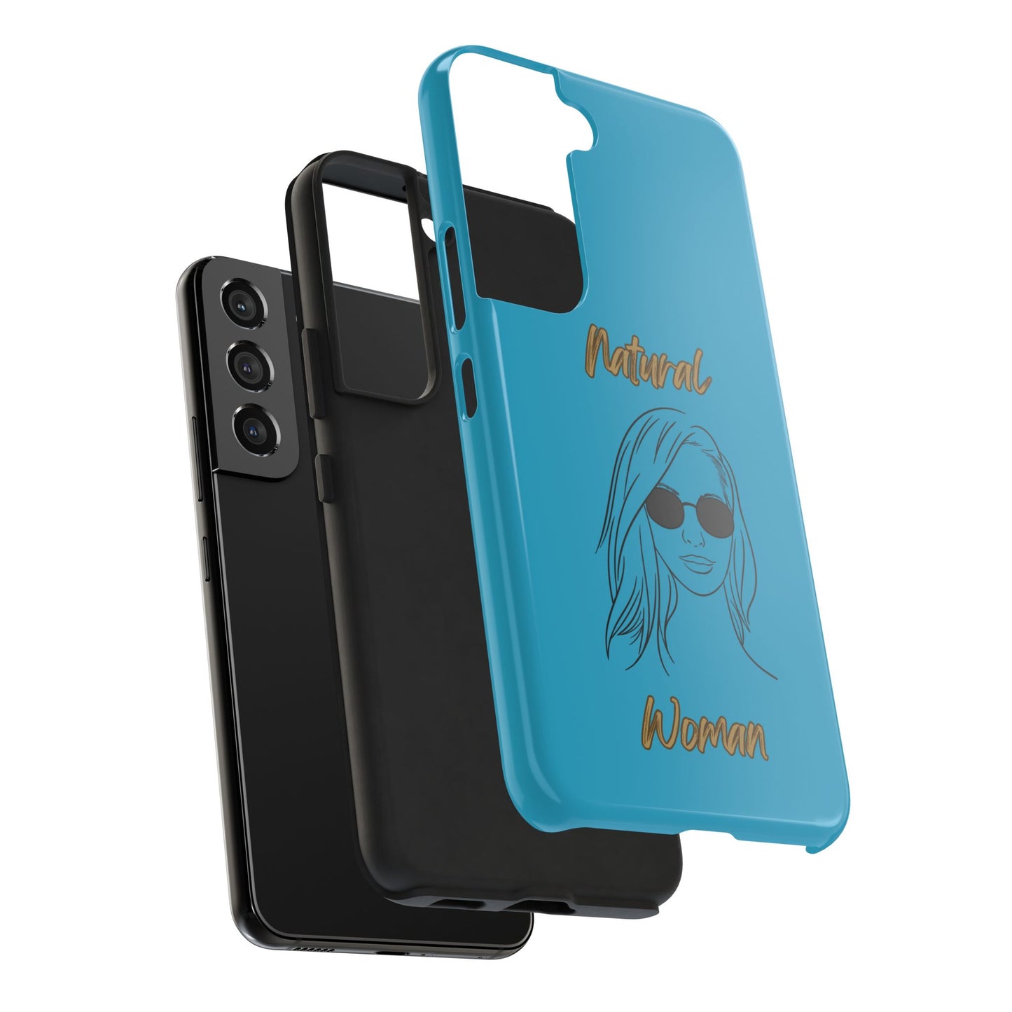 Natural Woman Shades (BL)Tough Phone Cases TURQUOISE
