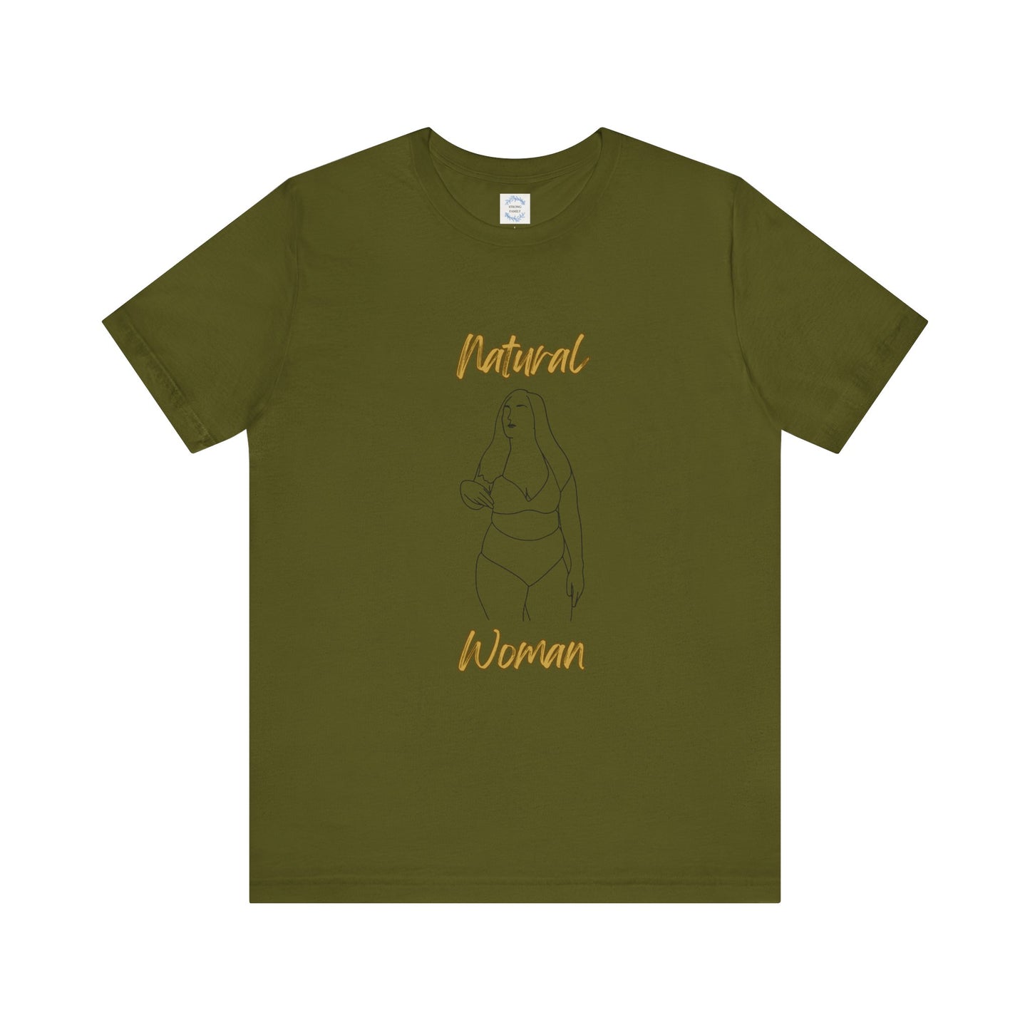Natural Woman Full Beauty (BL) Short Sleeve T-Shirt