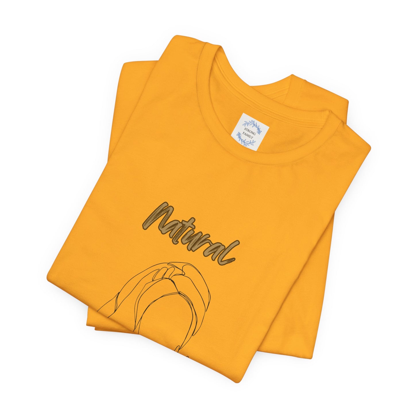 Natural Woman Towel Wrapped (BL) Short Sleeve T-Shirt