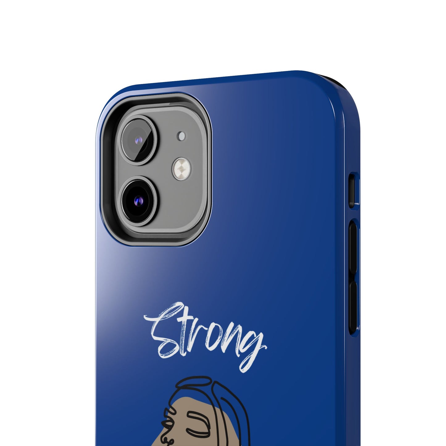Strong Momma (WL) Tough Phone Cases DARK BLUE
