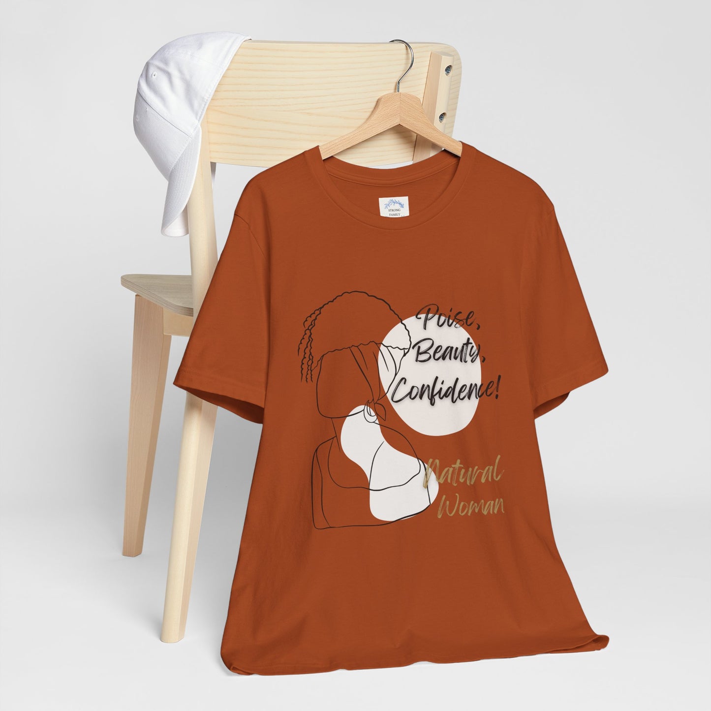 Natural Woman Puff (BL) Short Sleeve T-Shirt