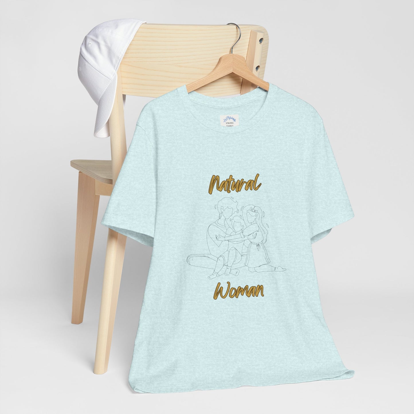 Natural Woman Bear Hugs (BL) Short Sleeve T-Shirt