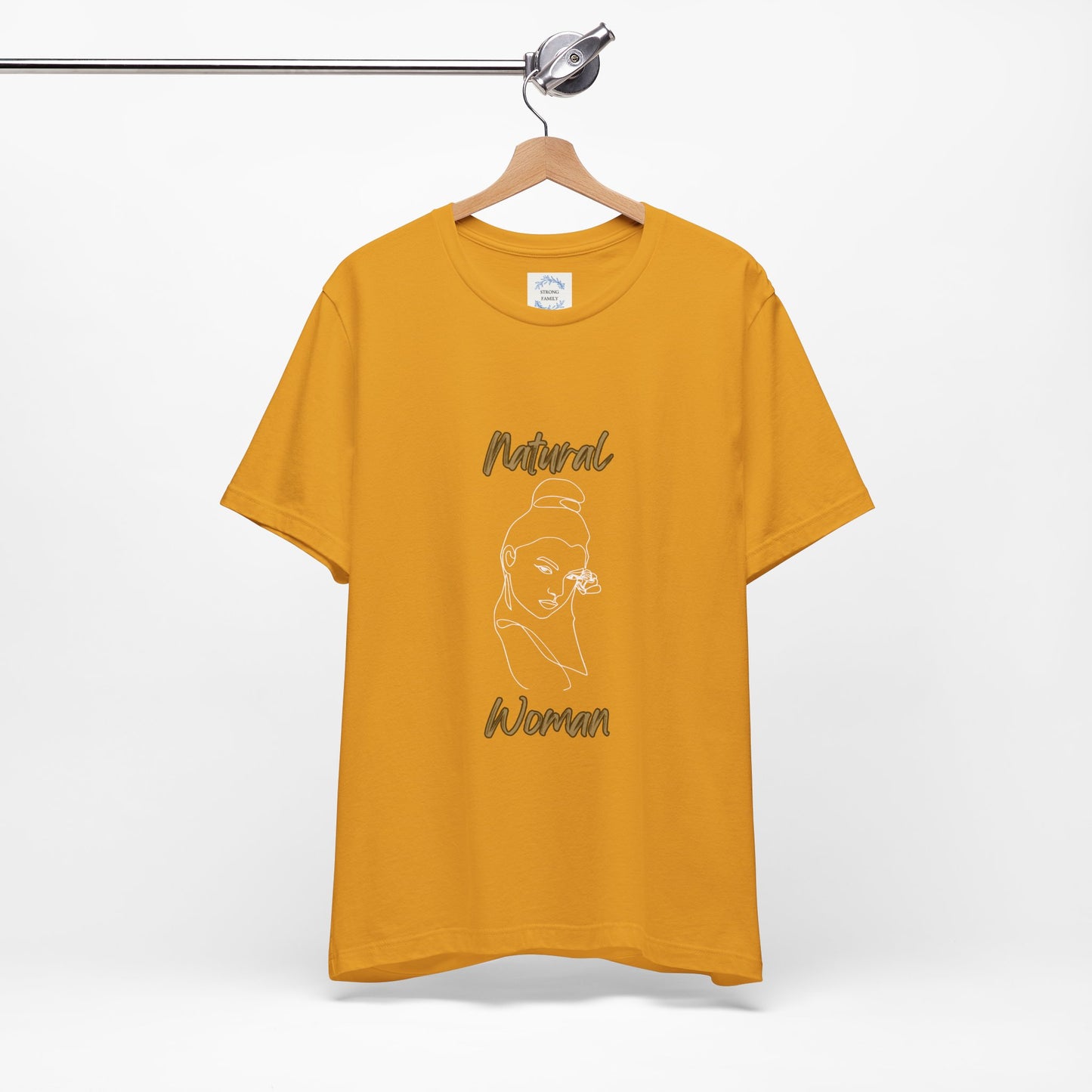Natural Woman Sassy Bun (WL) Short Sleeve T-Shirt