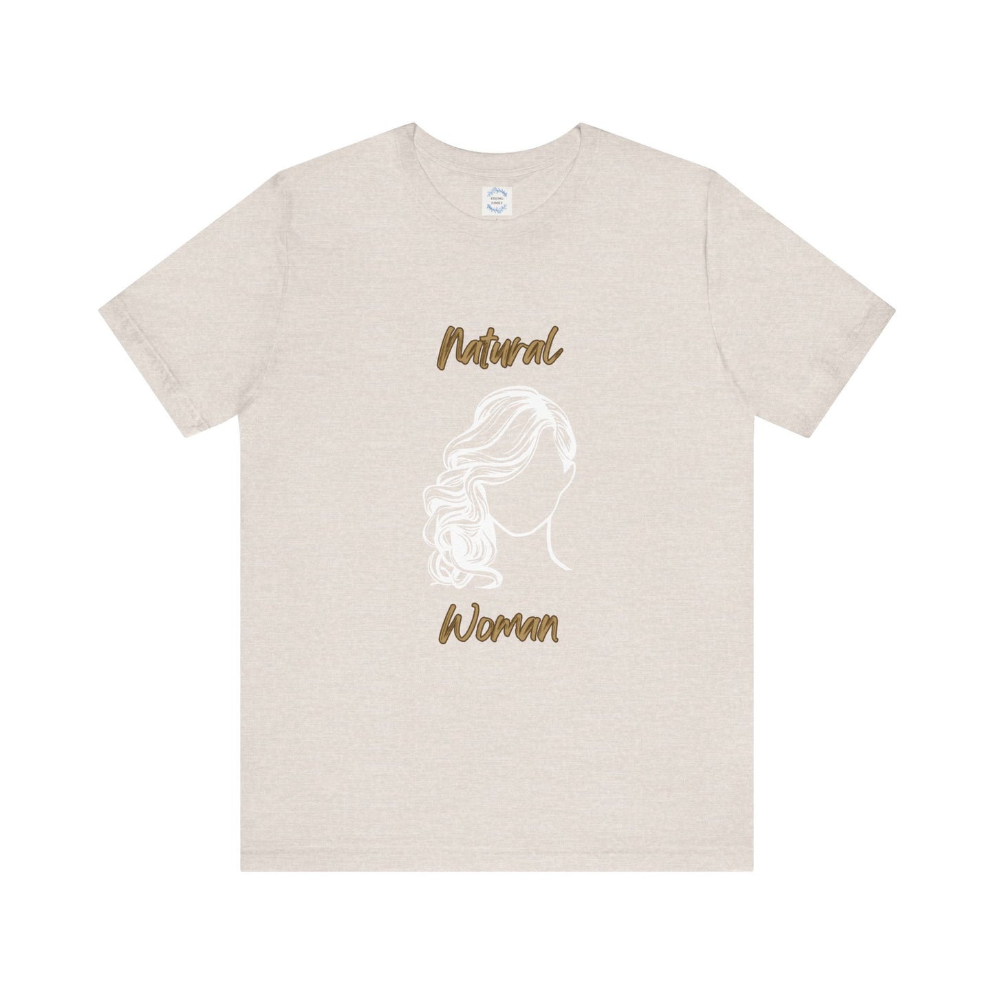 Natural Woman Long Curl (WL) Short Sleeve T-Shirt
