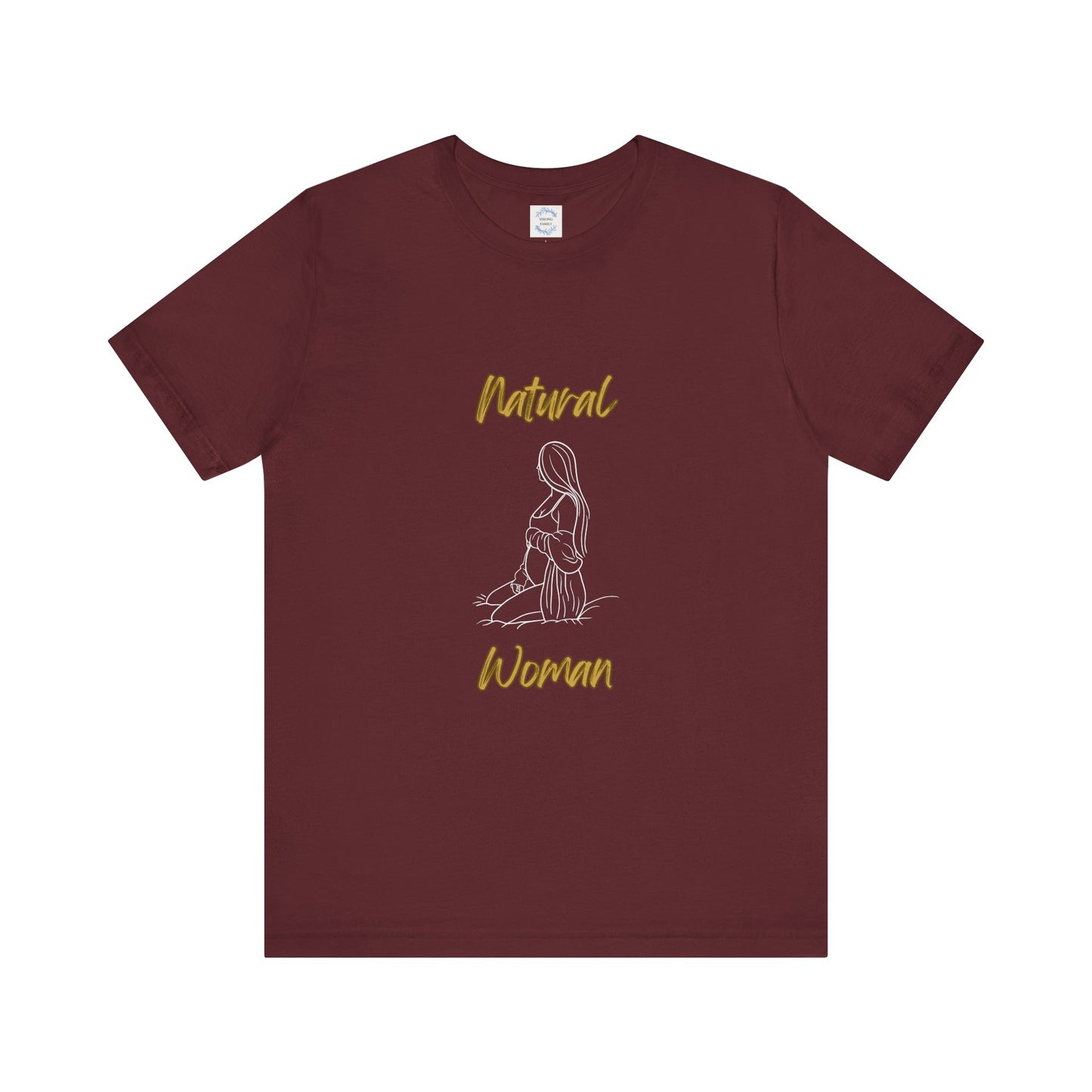 Natural Woman Expecting (WL) Short Sleeve T-Shirt