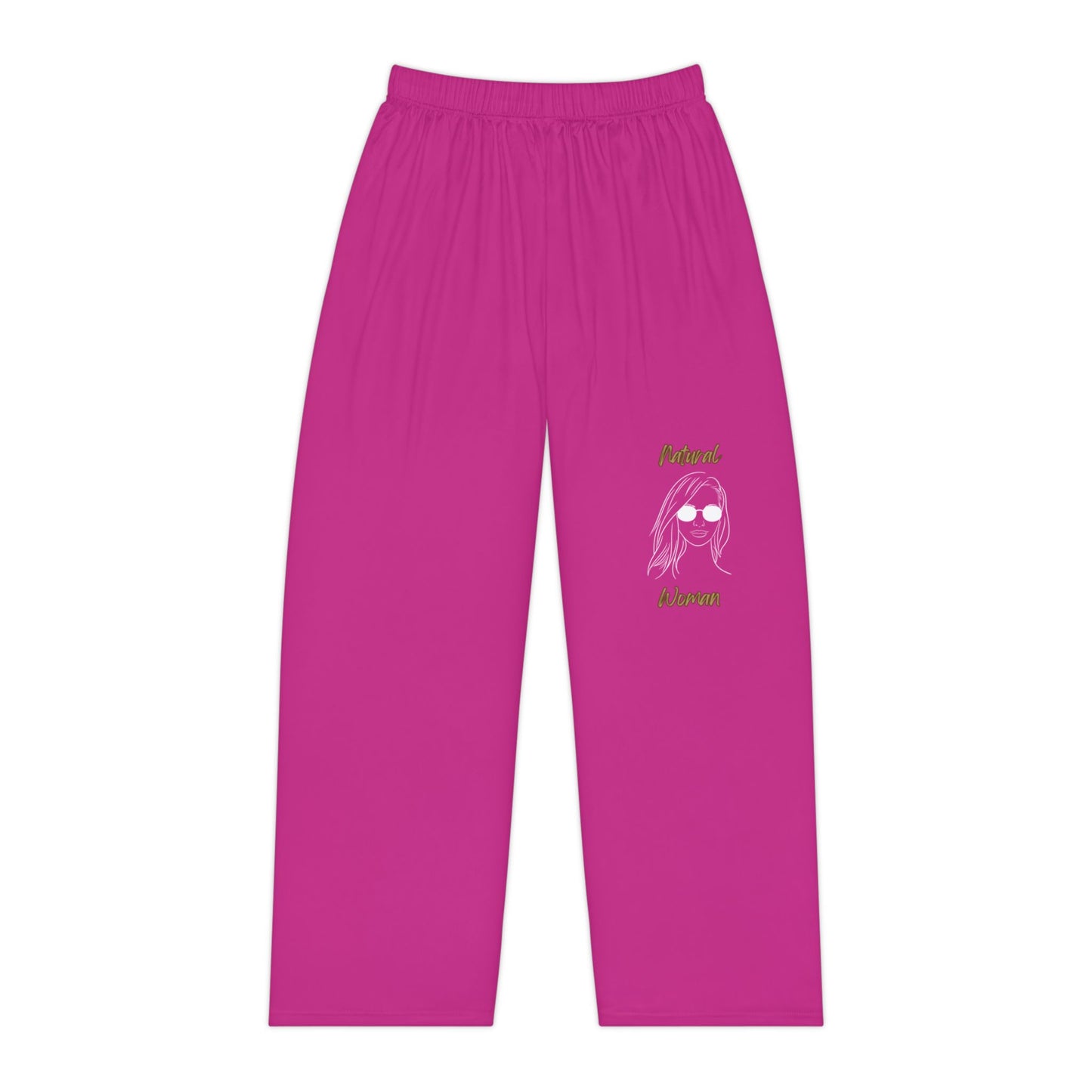 Natural Woman Shades (BL) Women's Pajama Pants NEON PINK