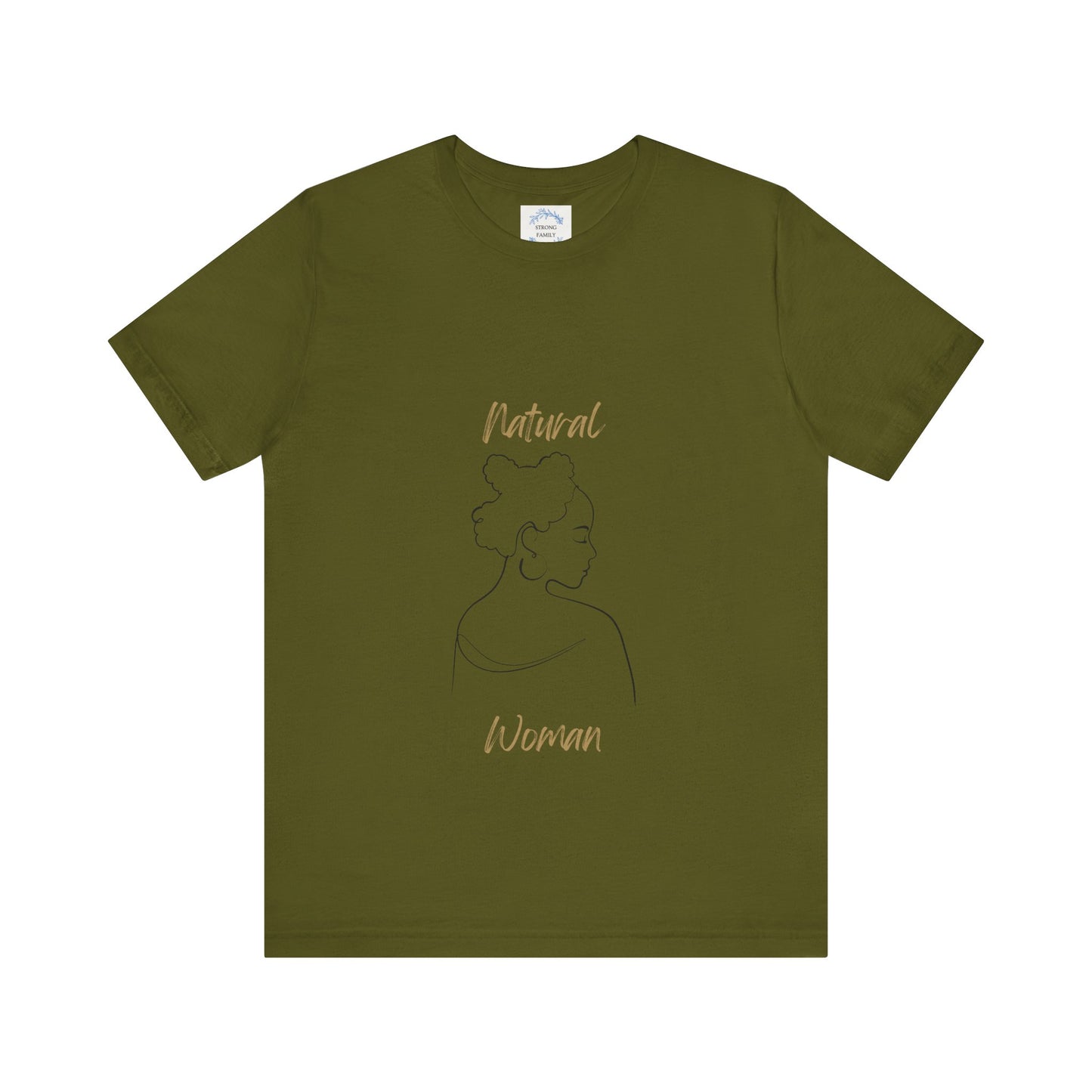 Natural Woman Twists (BL) Short Sleeve T-Shirt