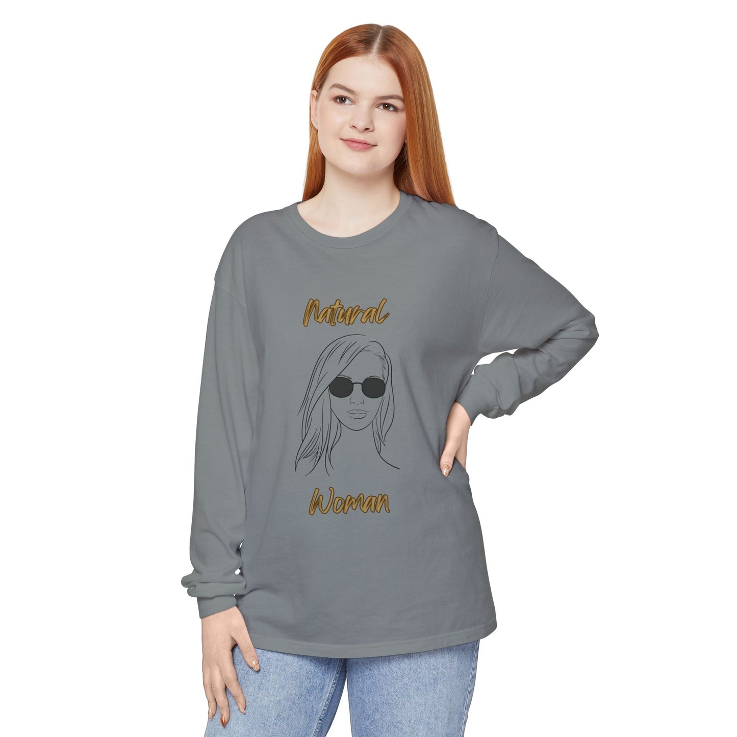 Natural Woman Shades (BL) Long Sleeve T-Shirt