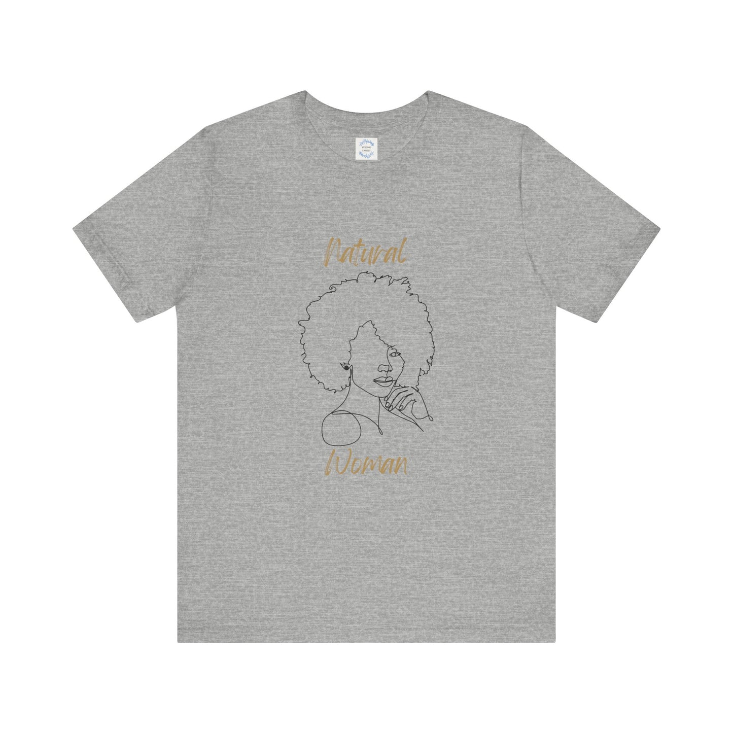 Natural Woman The Look (BL) Short Sleeve T-Shirt