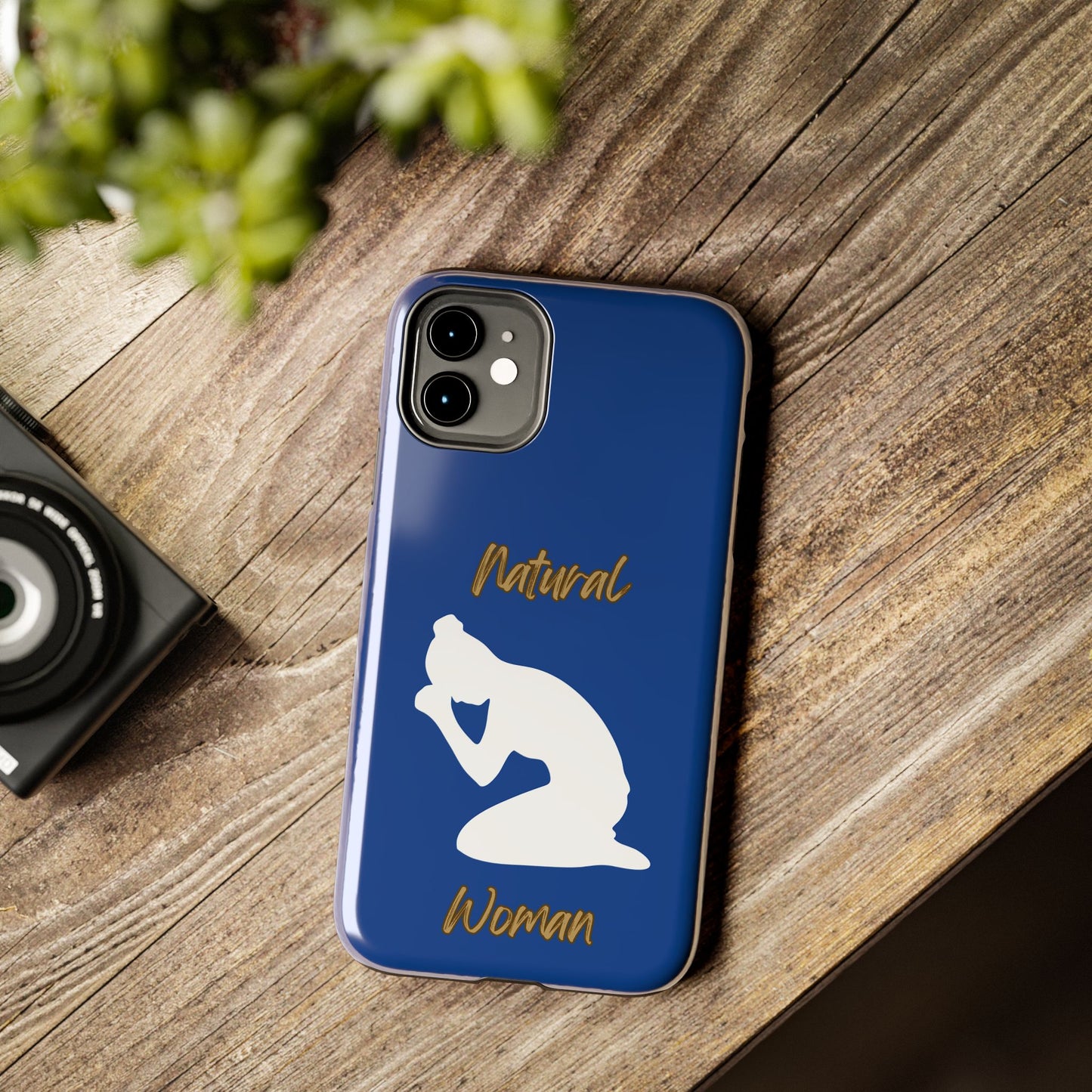 Natural Woman Pray (WL) Tough Phone Cases DARK BLUE