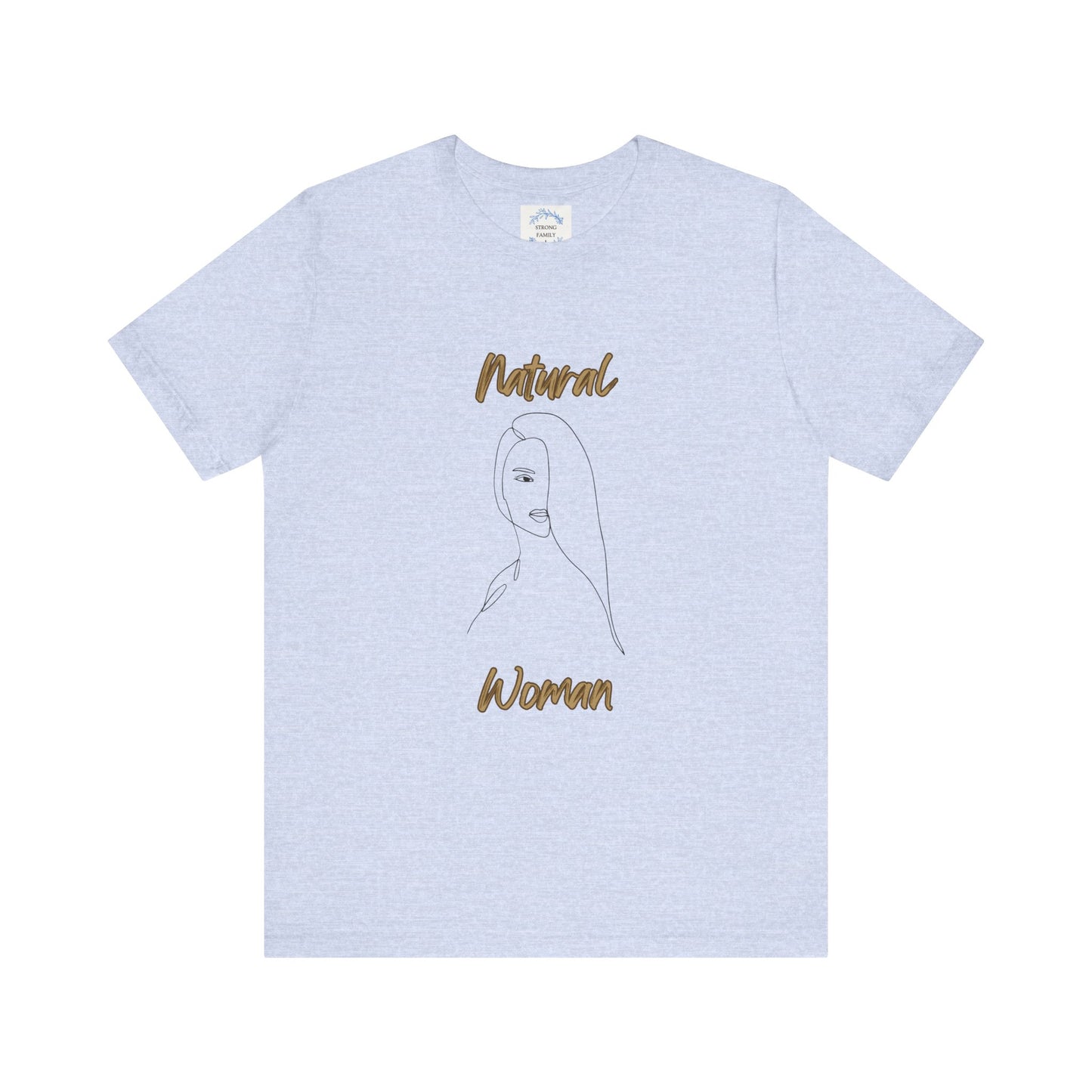 Natural Woman Covered Eye (BL) Short Sleeve T-Shirt