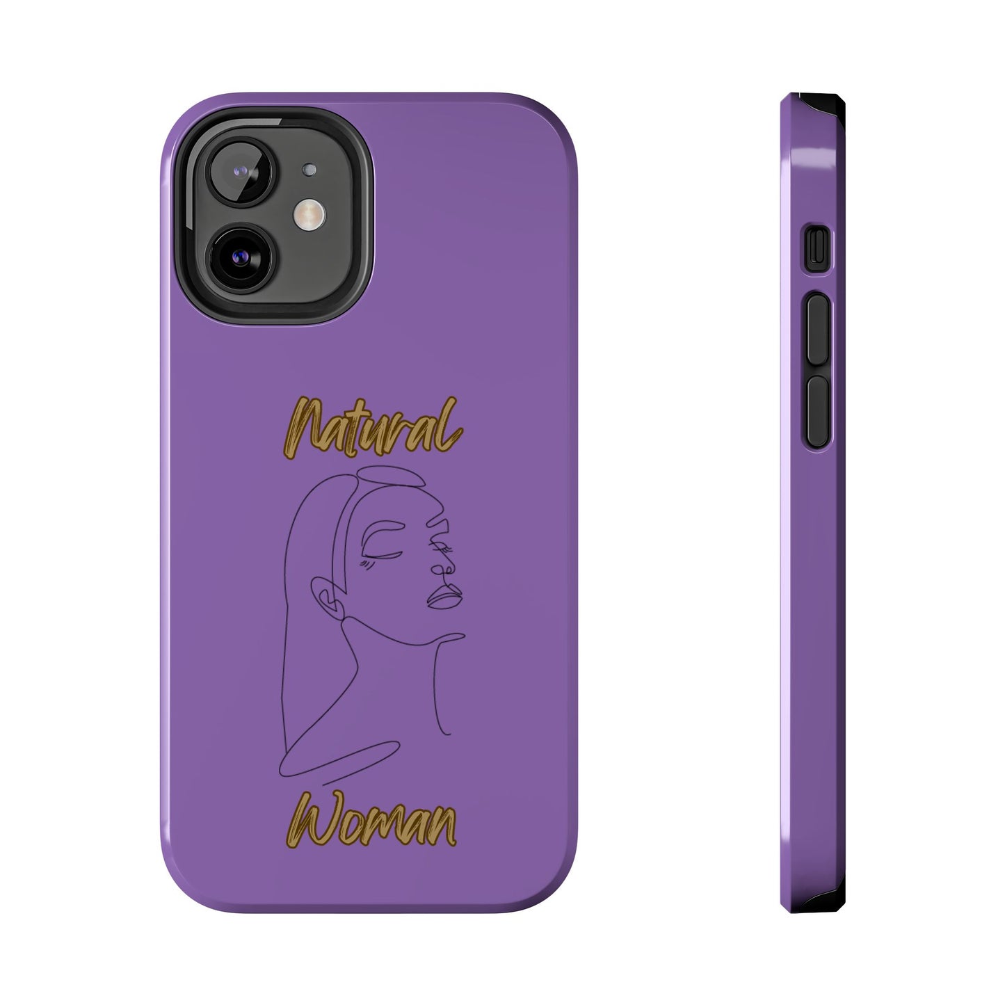Natural Woman Calm (BL) Tough Phone Cases LIGHT PURPLE