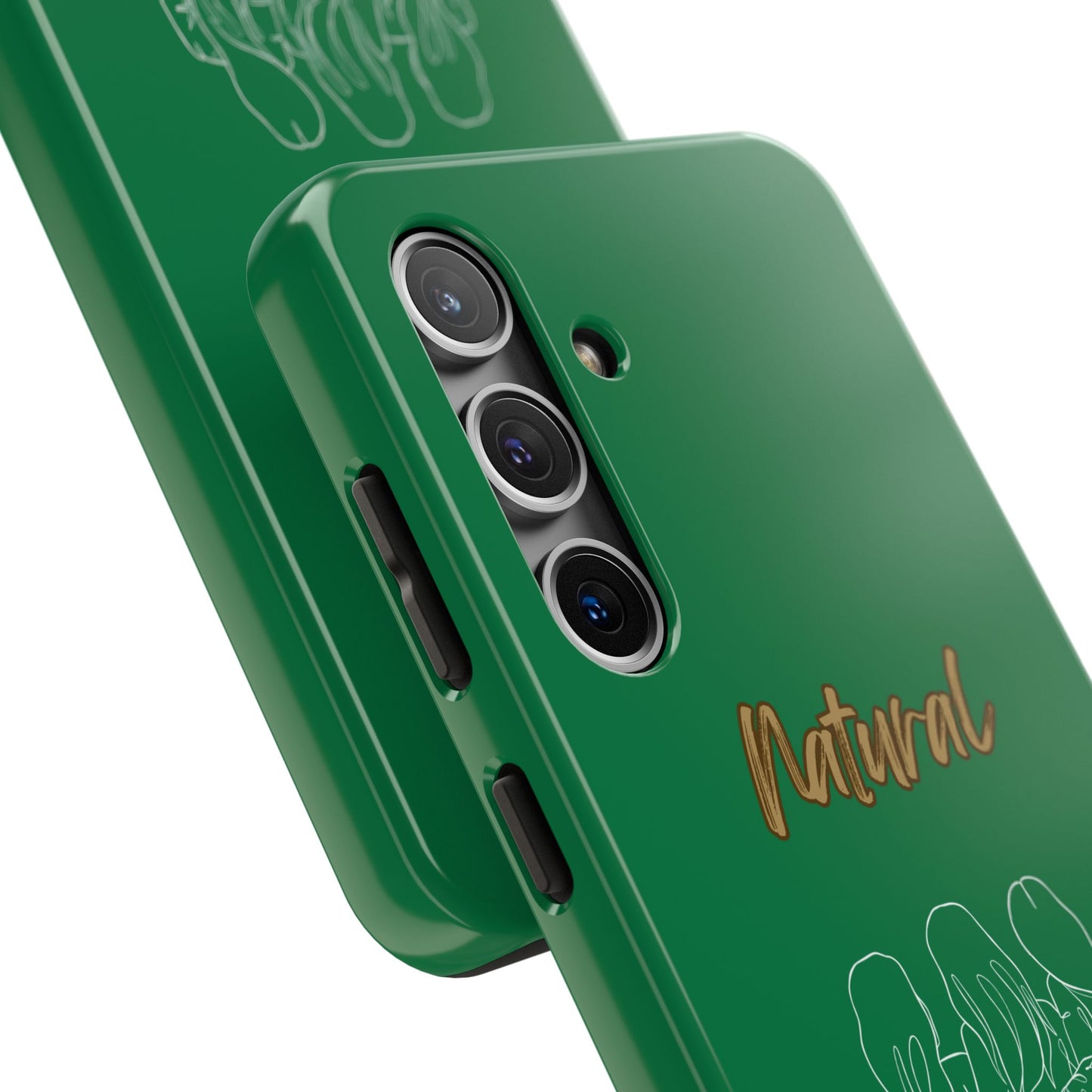 Natural Woman Loving Friends (WL) Tough Phone Cases DARK GREEN