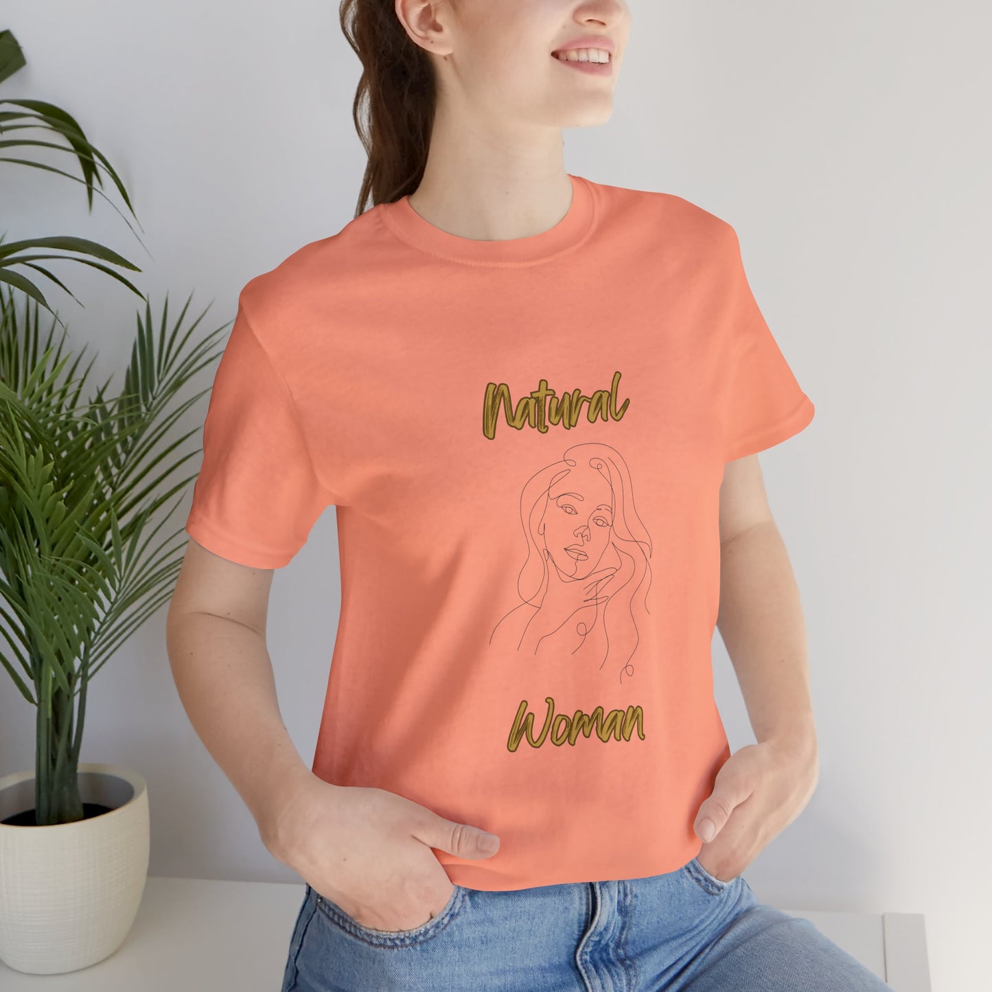 Natural Woman Hola (BL) Short Sleeve T-Shirt