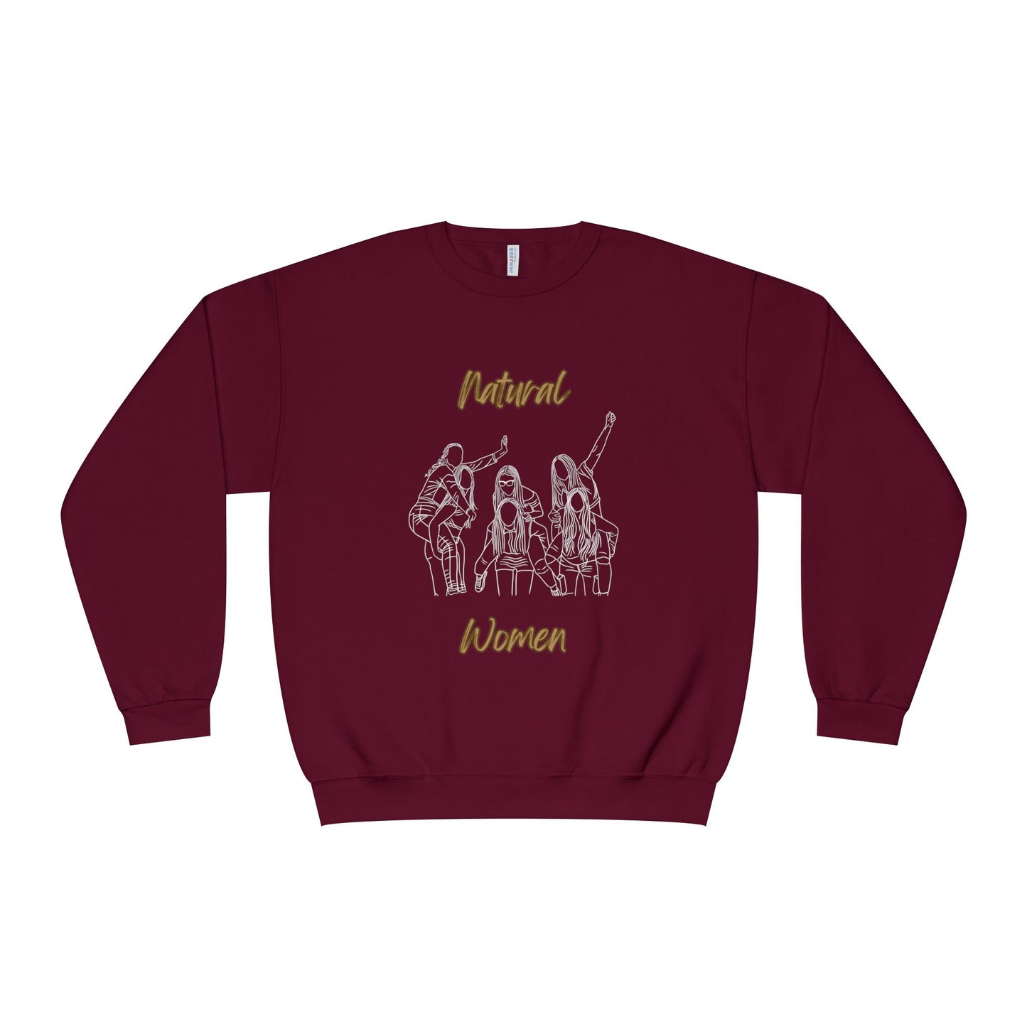 Natural Women Piggy Back (WL) Crewneck Sweatshirt