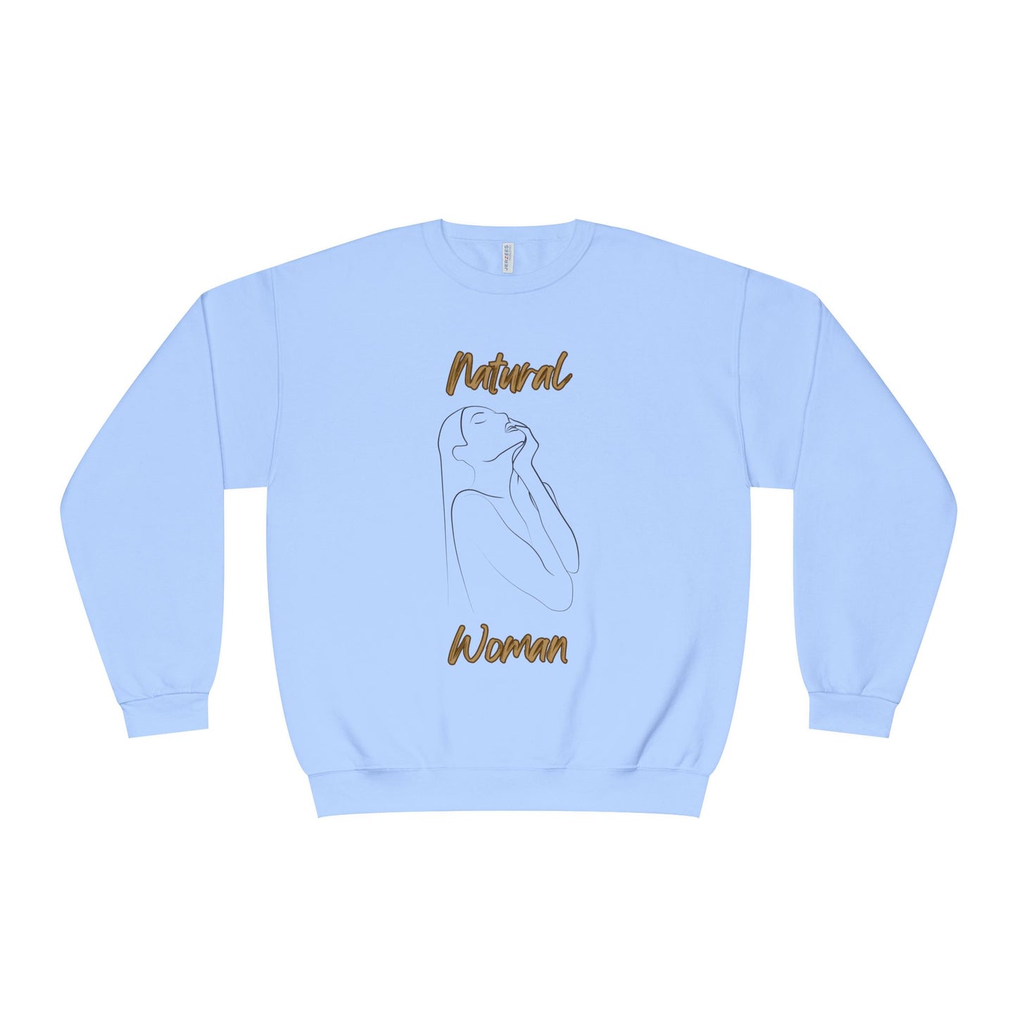 Natural Woman Thank You (BL) Crewneck Sweatshirt