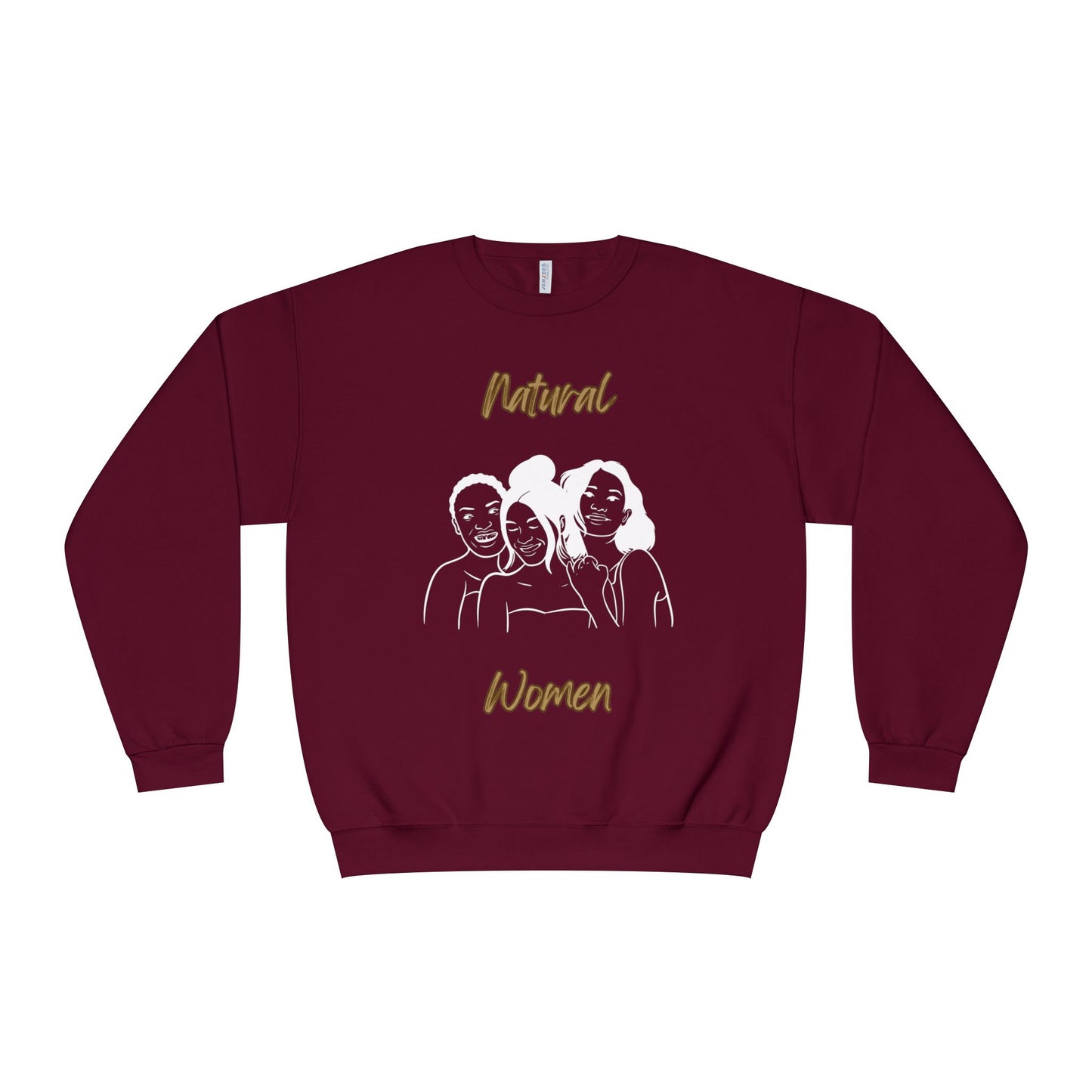 Natural Woman Laughing Friends (WL) Crewneck Sweatshirt