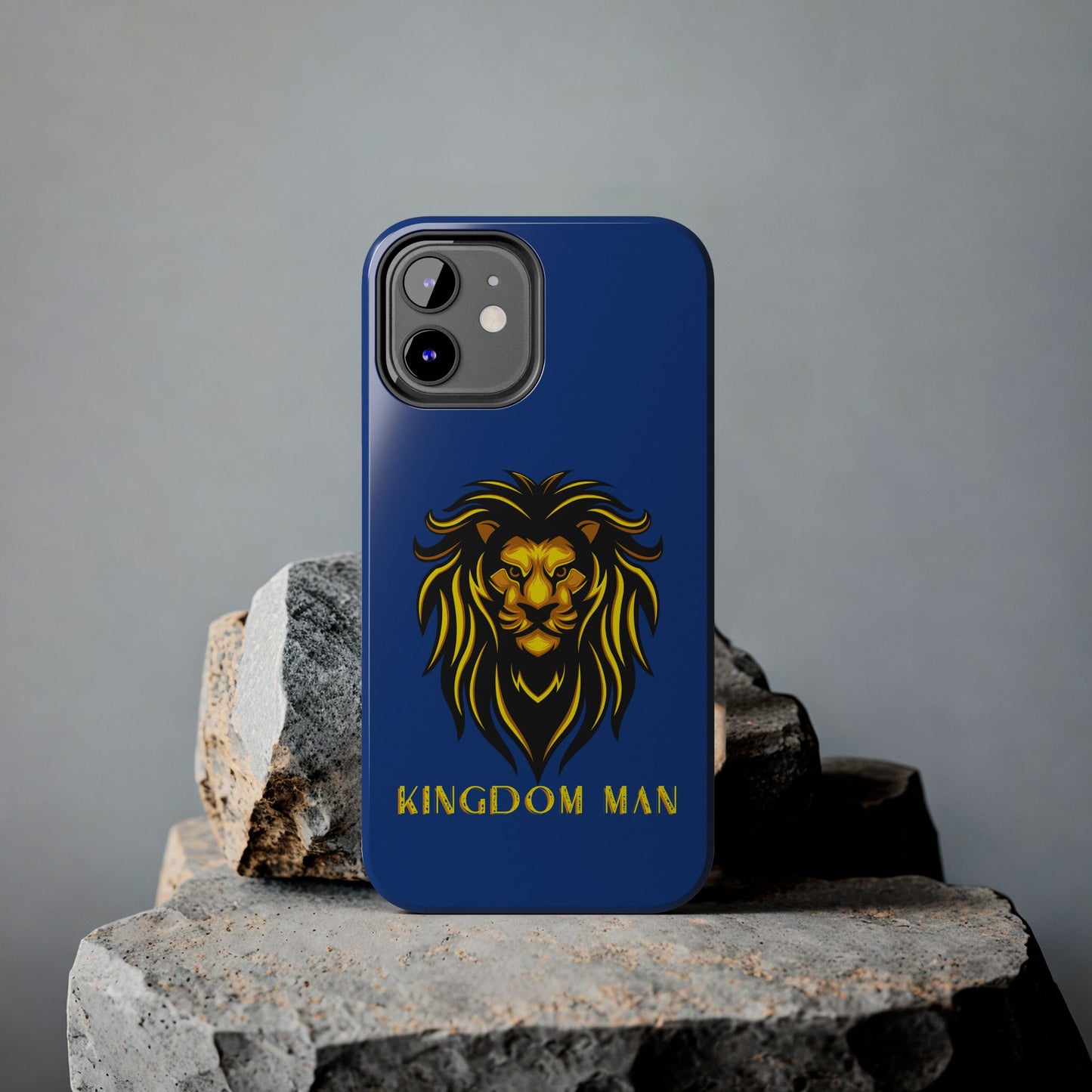 Kingdom Man (Gold Label) Tough Phone Case DARK BLUE