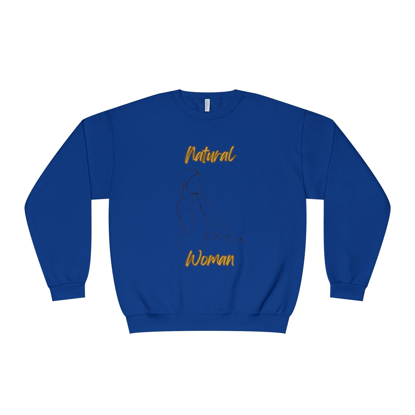 Natural Woman Hands Ready (BL) Crewneck Sweatshirt