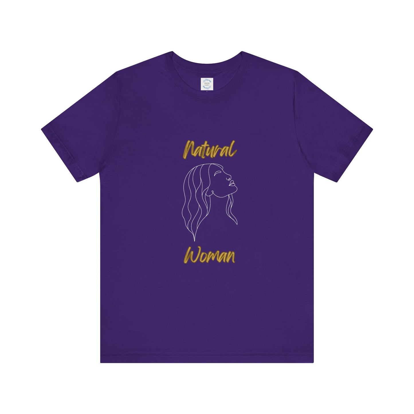 Natural Woman Breeze on Face (WL) Short Sleeve T-Shirt