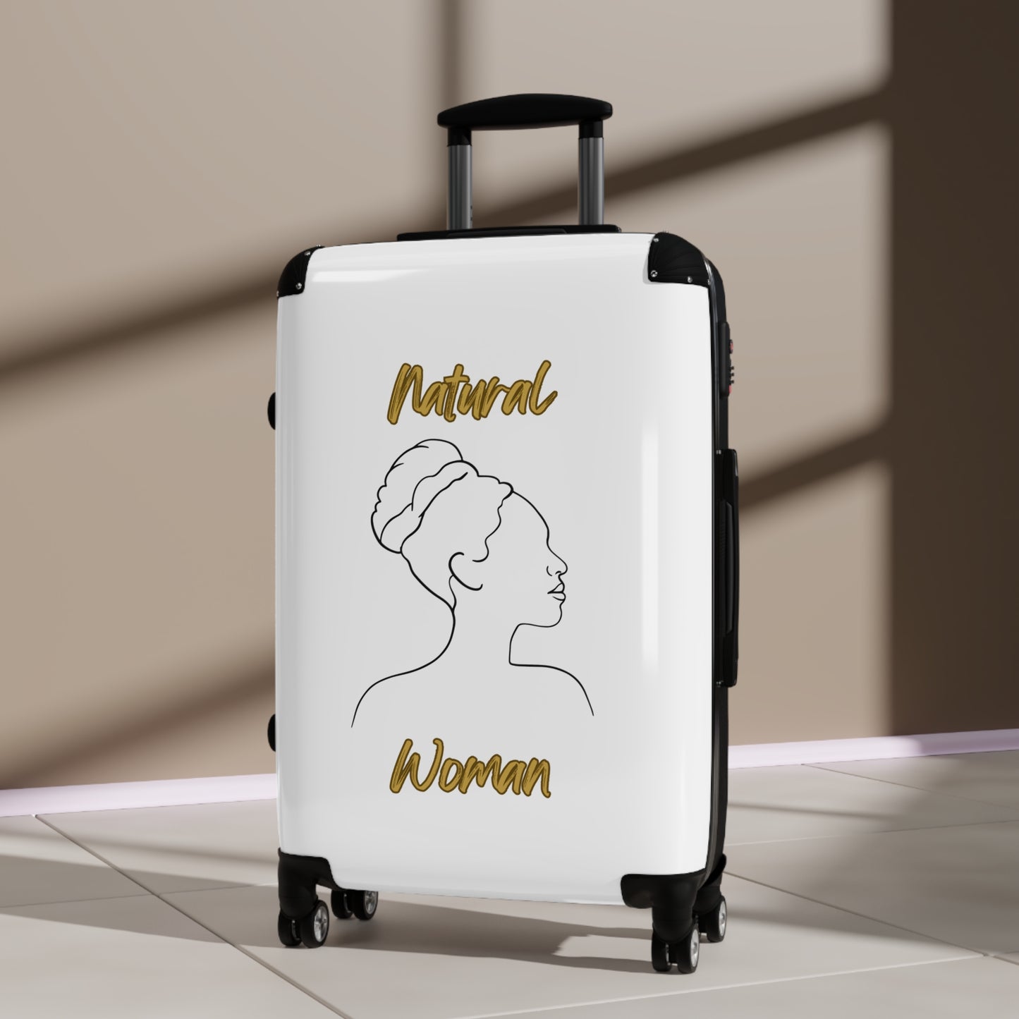 Natural Woman Mixed (BL) Suitcase WHITE