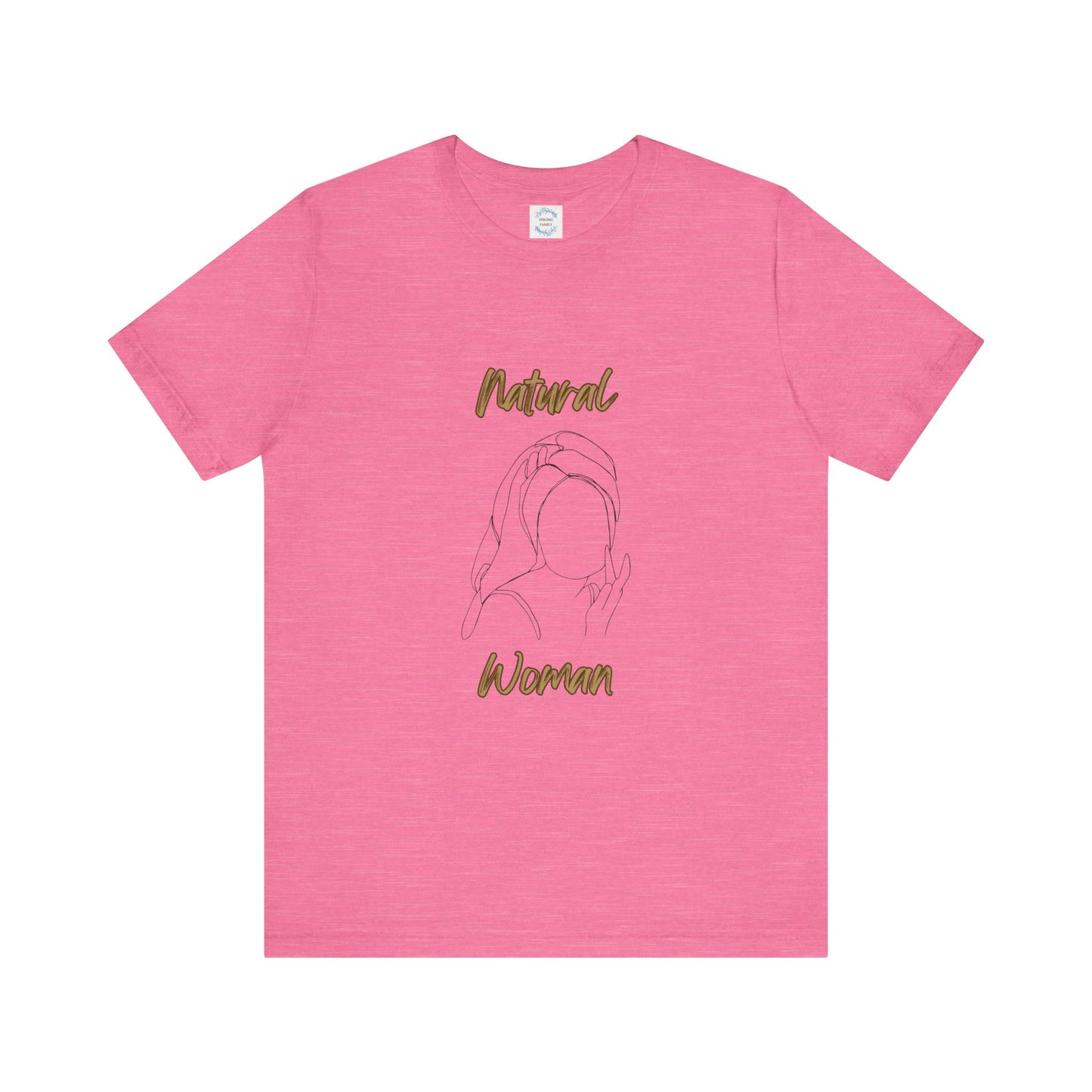 Natural Woman Towel Wrapped (BL) Short Sleeve T-Shirt