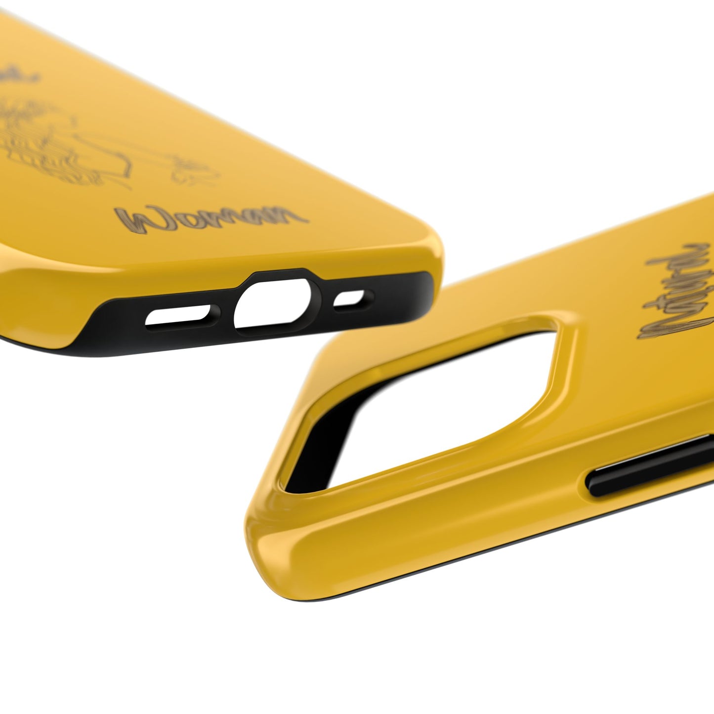 Natural Woman Young Woman (BL)Tough Phone Cases YELLOW