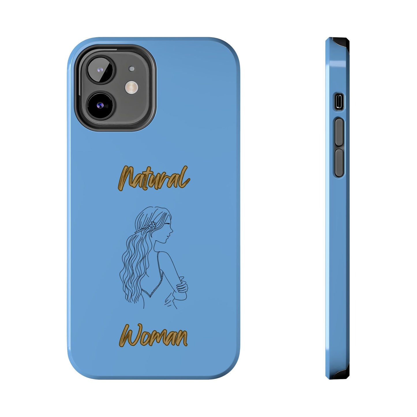 Natural Woman Young Woman (BL)Tough Phone Cases LIGHT BLUE