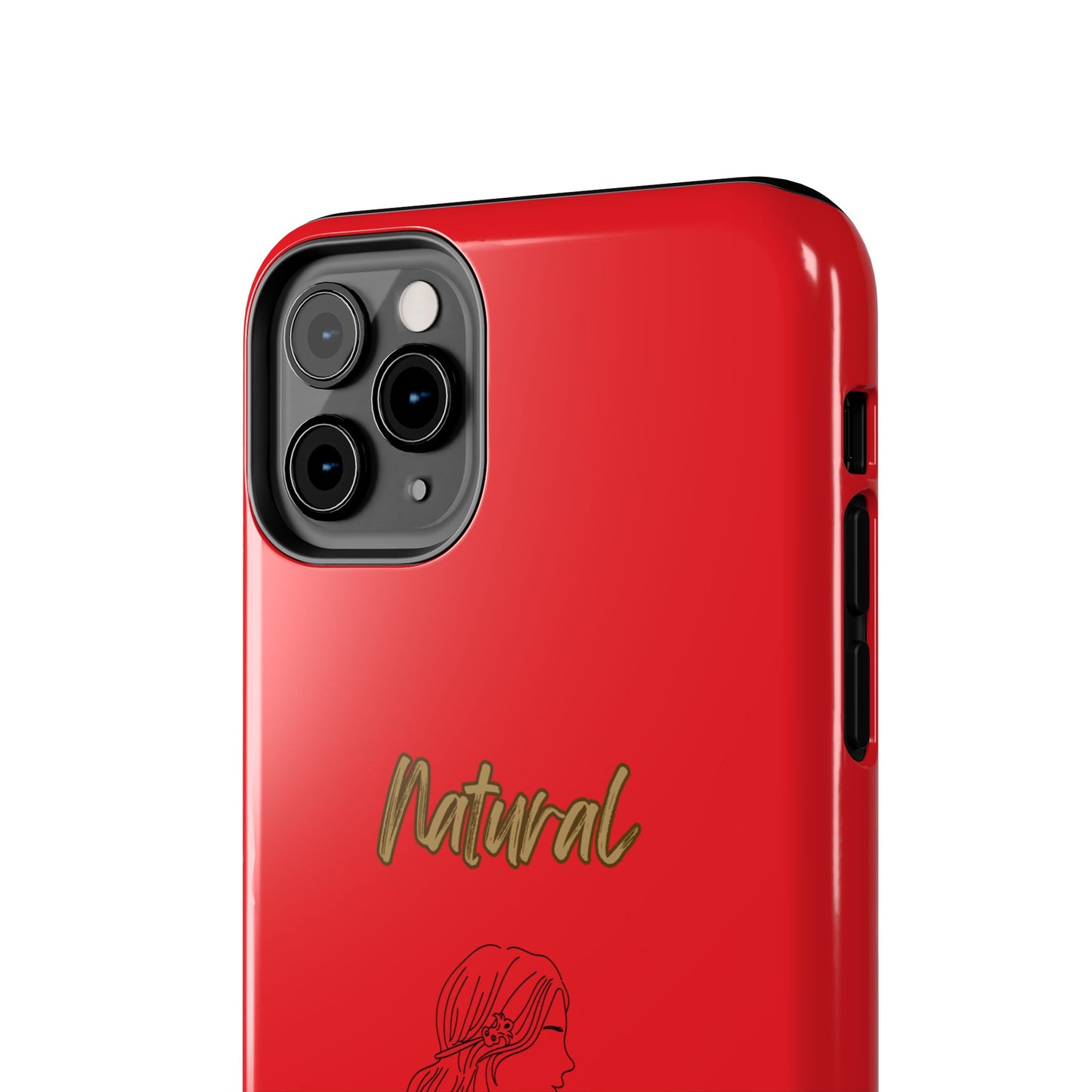 Natural Woman Young Woman (BL)Tough Phone Cases RED