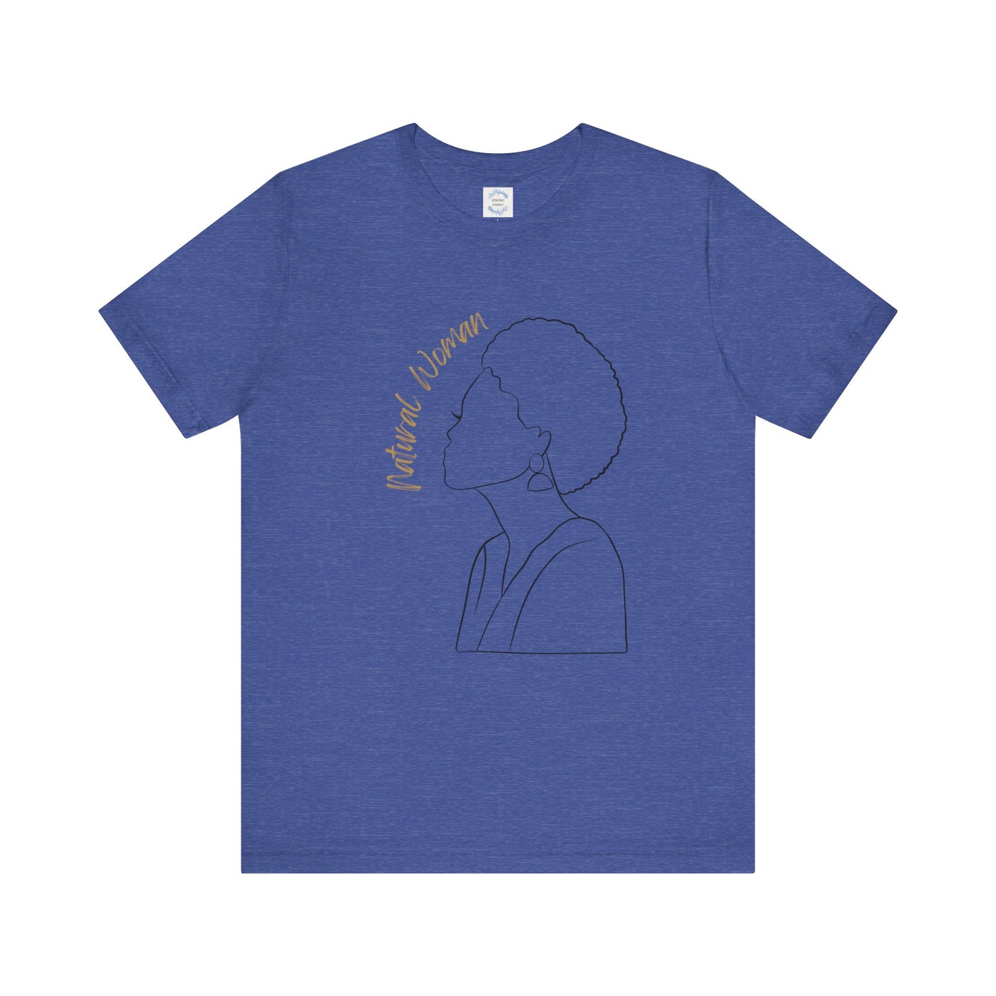 Natural Woman Sm Fro (BL) Short Sleeve T-Shirt