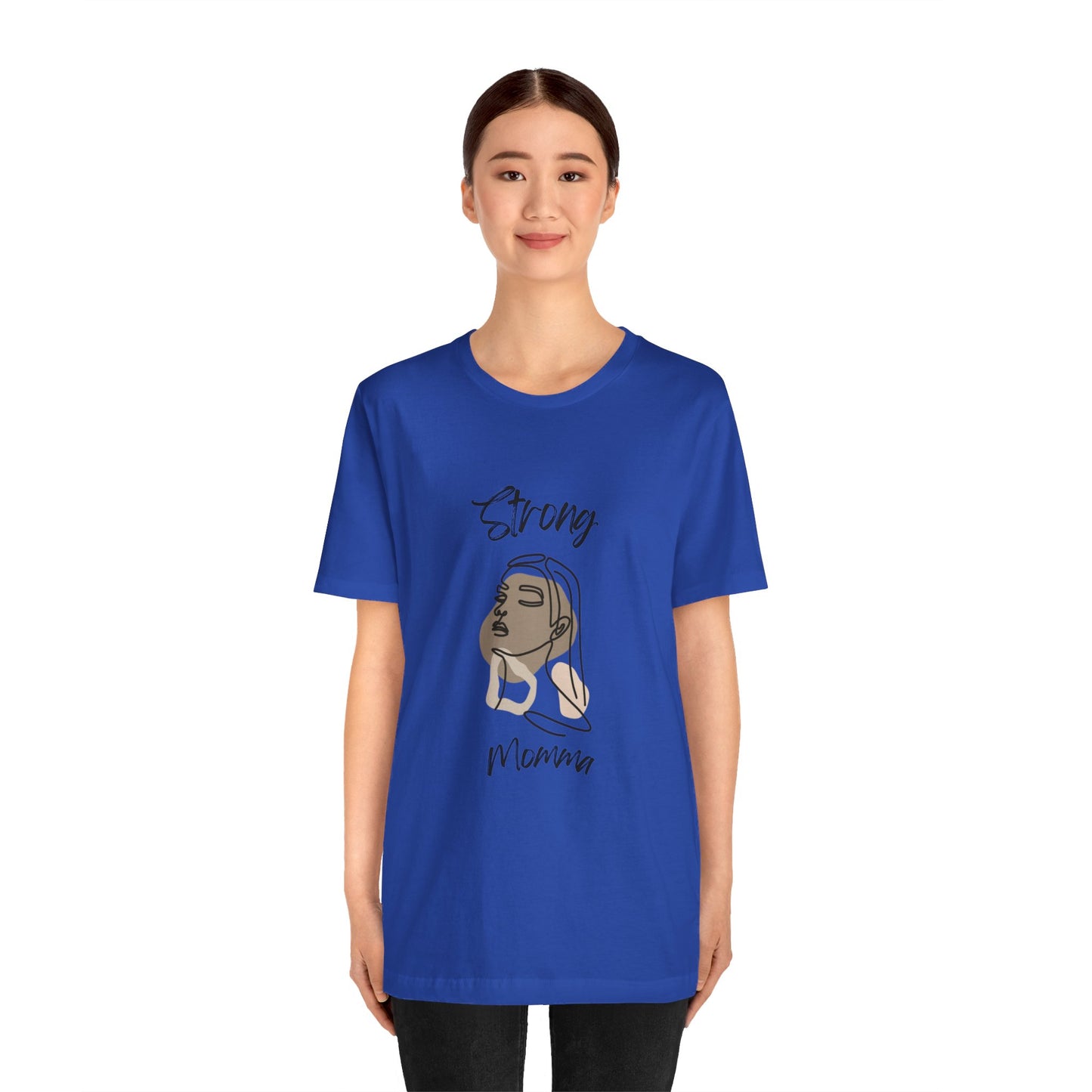 Strong Momma (BL) Short Sleeve T-Shirt EXPRESS DELIVERY ON SELECT COLORS