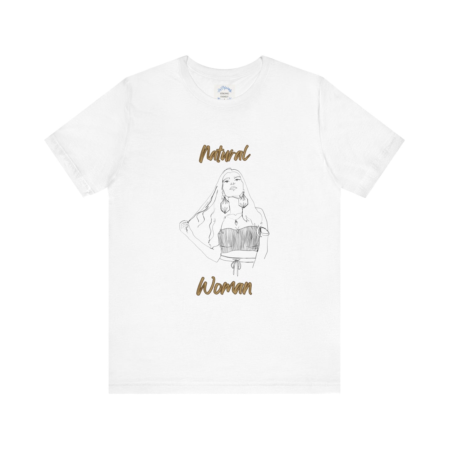 Natural Woman Thinking (BL) Short Sleeve T-Shirt