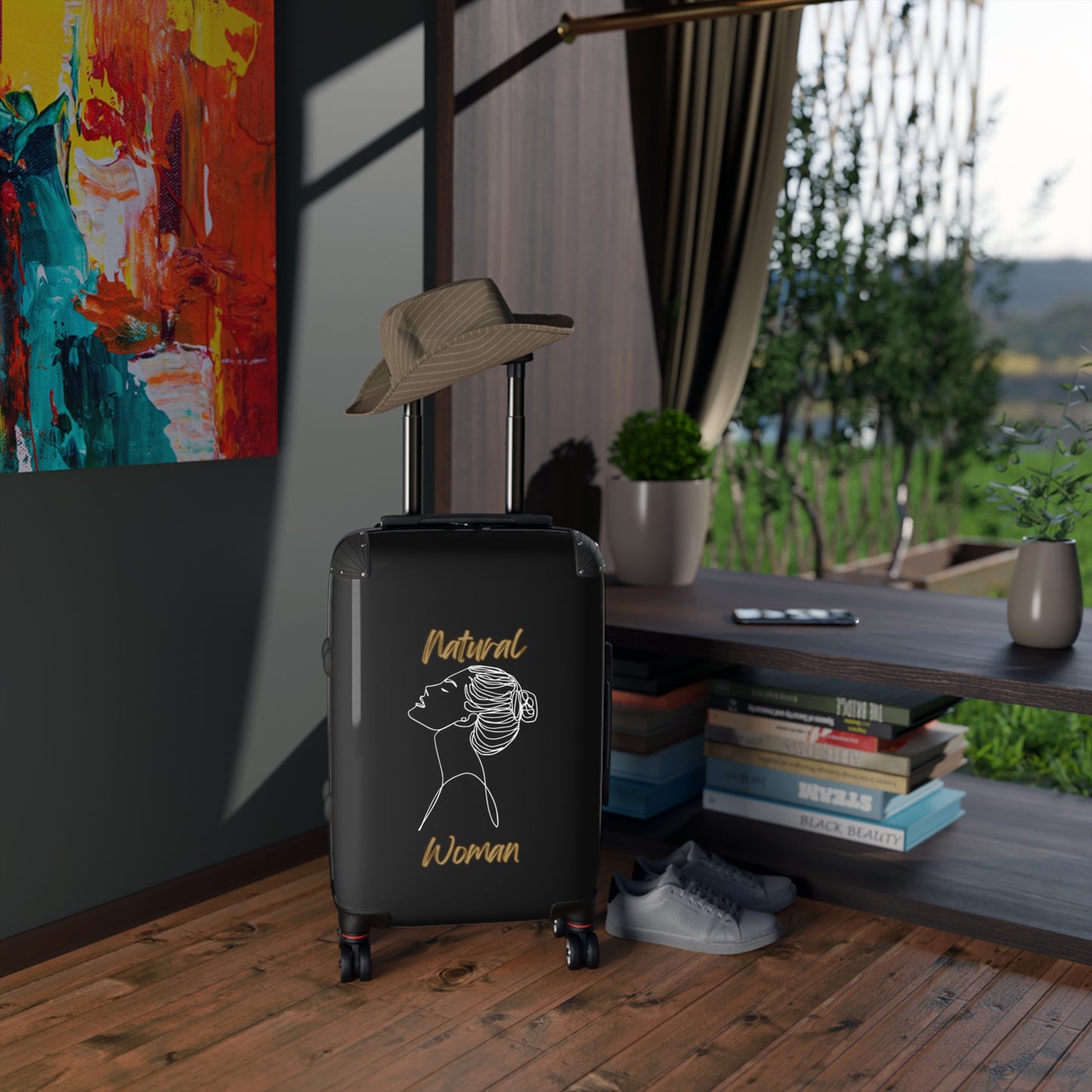 Natural Woman Wet Bun (WL) Suitcase BLACK