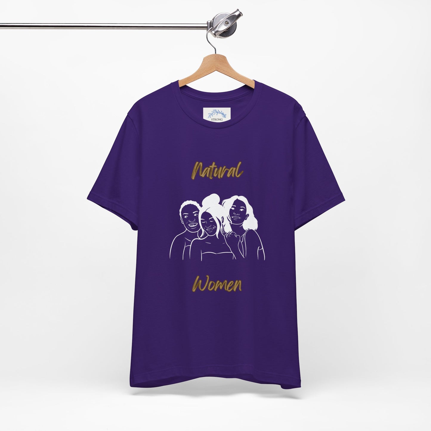 Natural Woman Laughing Friends (WL) Short Sleeve T-Shirt