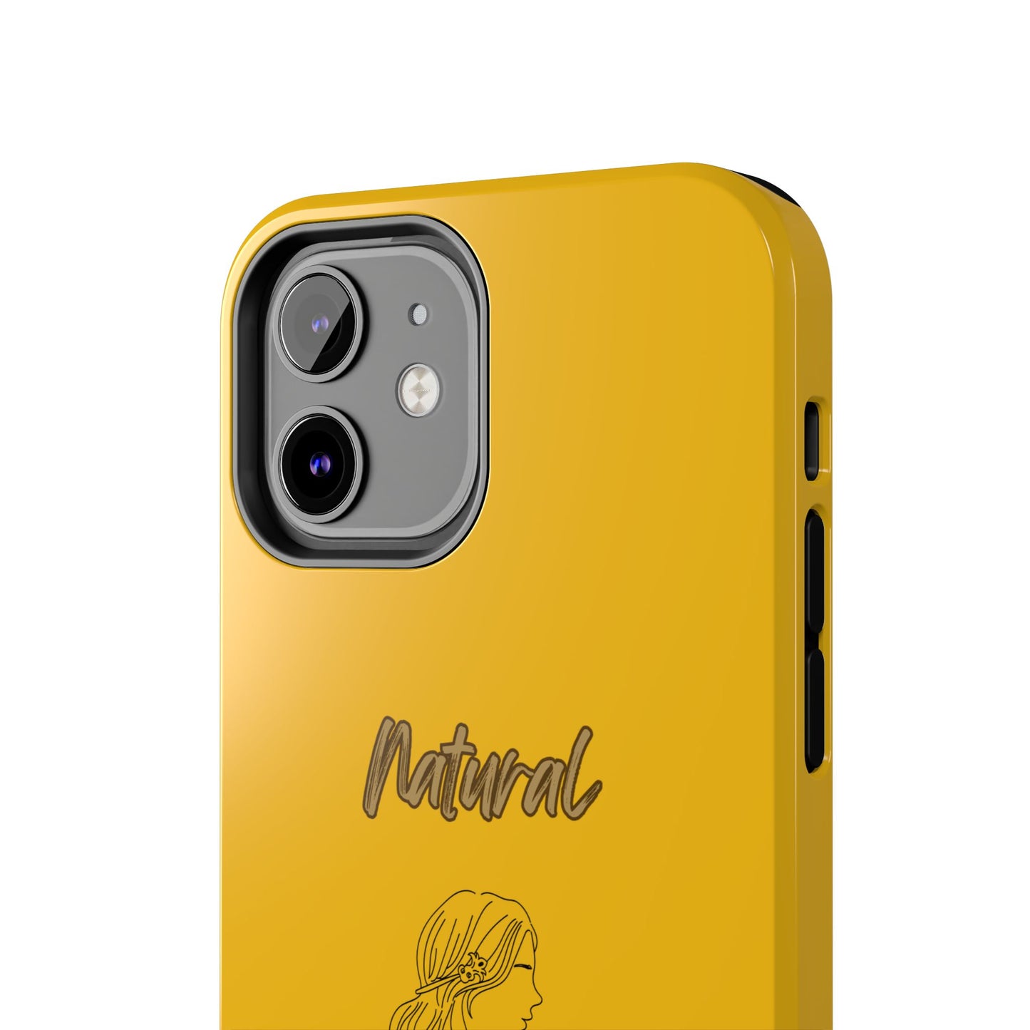 Natural Woman Young Woman (BL)Tough Phone Cases YELLOW