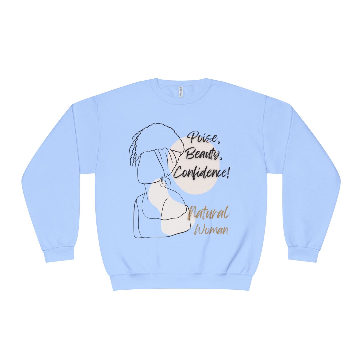 Natural Woman Puff (BL) Crewneck Sweatshirt