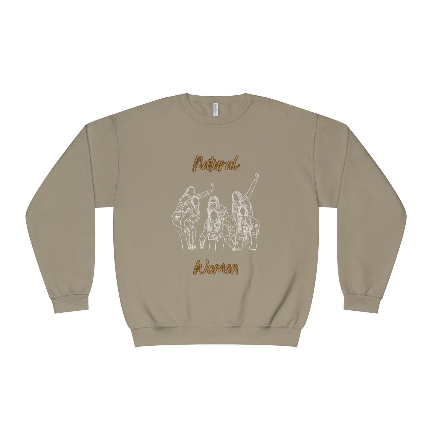 Natural Women Piggy Back (WL) Crewneck Sweatshirt