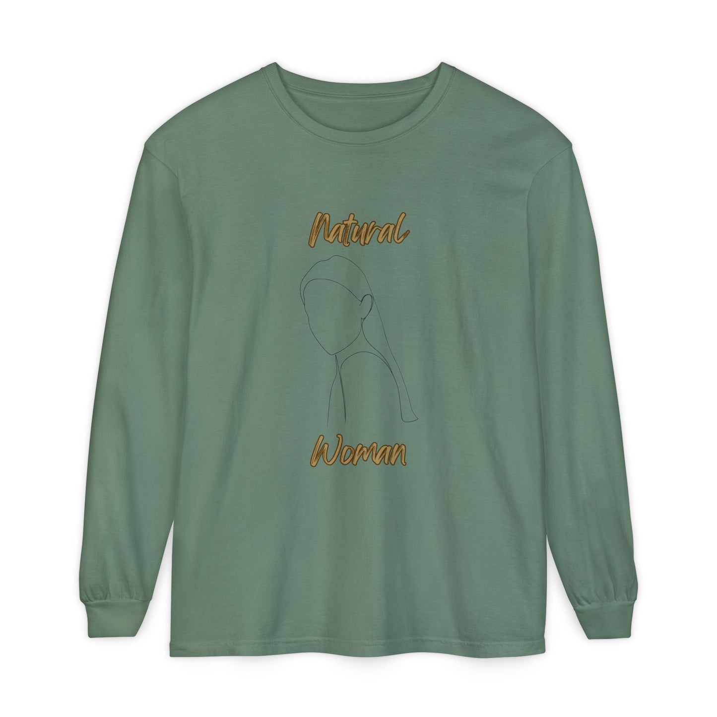 Natural Woman Tilted Look (BL) Long Sleeve T-Shirt