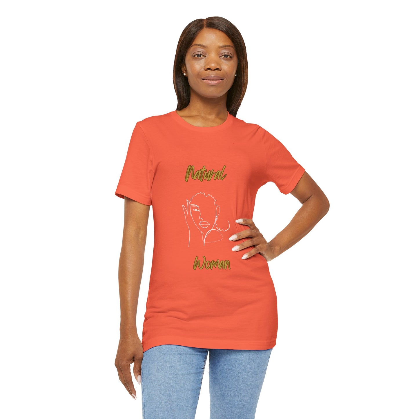 Natural Woman Let's Be Friends (WL) Short Sleeve T-Shirt