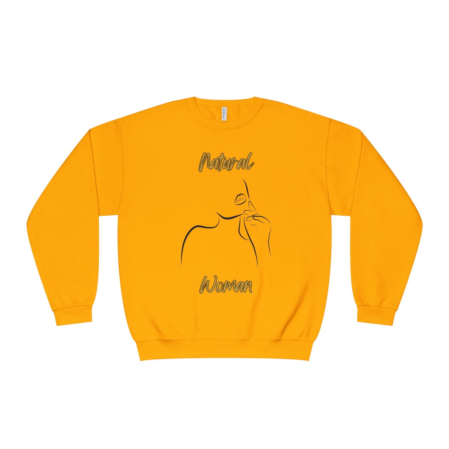 Natural Woman Chin Up (BL) Crewneck Sweatshirt