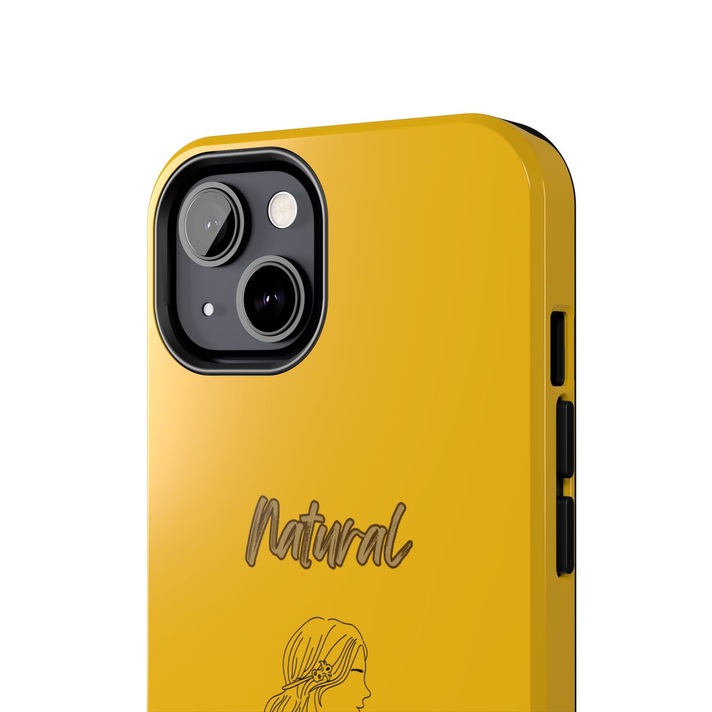 Natural Woman Young Woman (BL)Tough Phone Cases YELLOW