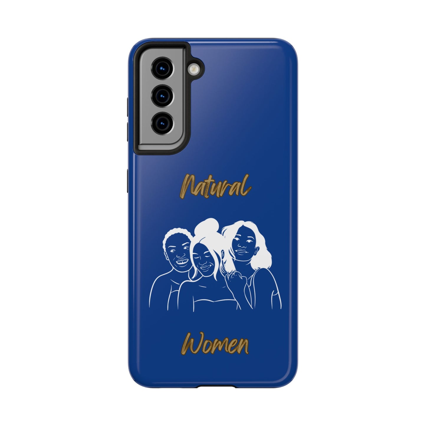 Natural Women Laughing Friends (WL)Tough Phone Cases DARK BLUE