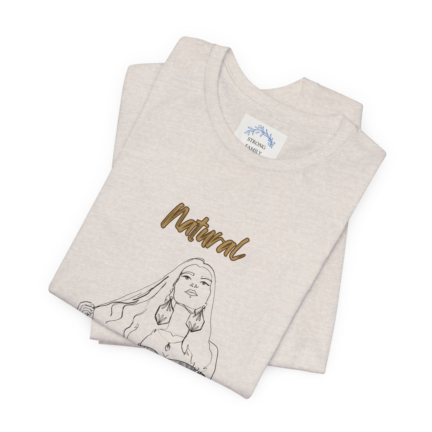 Natural Woman Thinking (BL) Short Sleeve T-Shirt