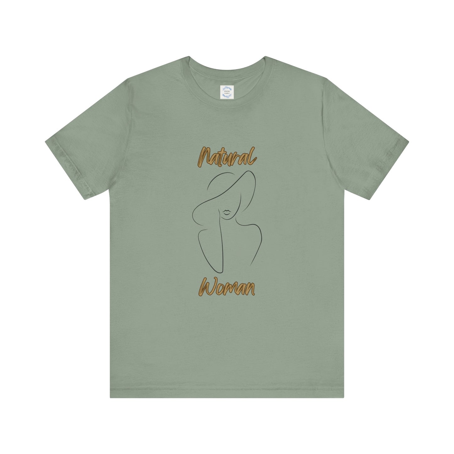 Natural Woman Sun Hat (BL) Short Sleeve T-Shirt