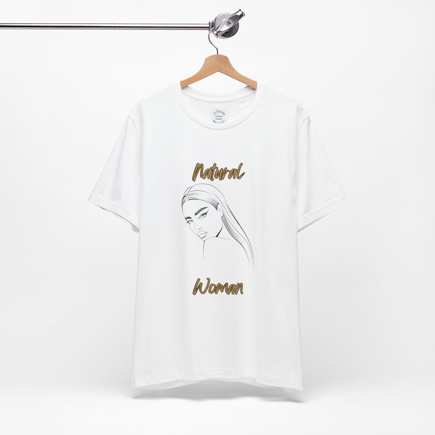 Natural Woman The Stare (BL) Short Sleeve T-Shirt