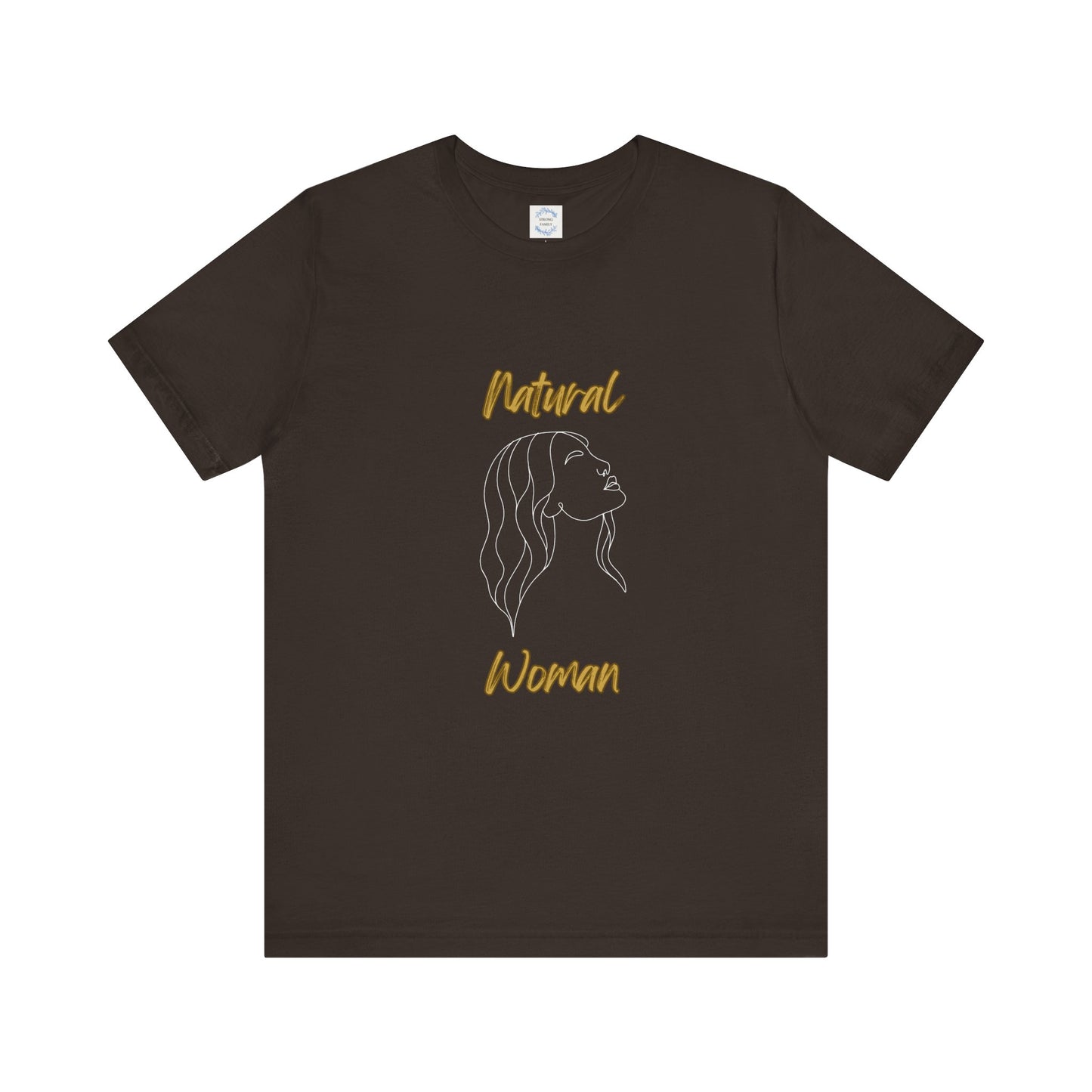 Natural Woman Breeze on Face (WL) Short Sleeve T-Shirt