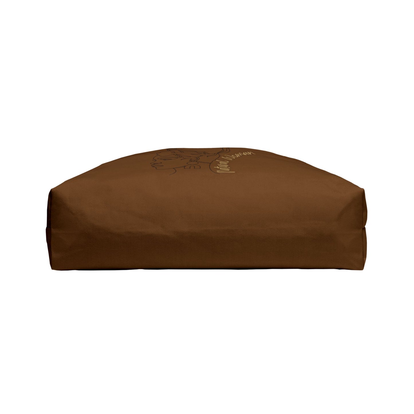 Natural Woman Flower Wrap (BL) Weekender Tote Bag BROWN