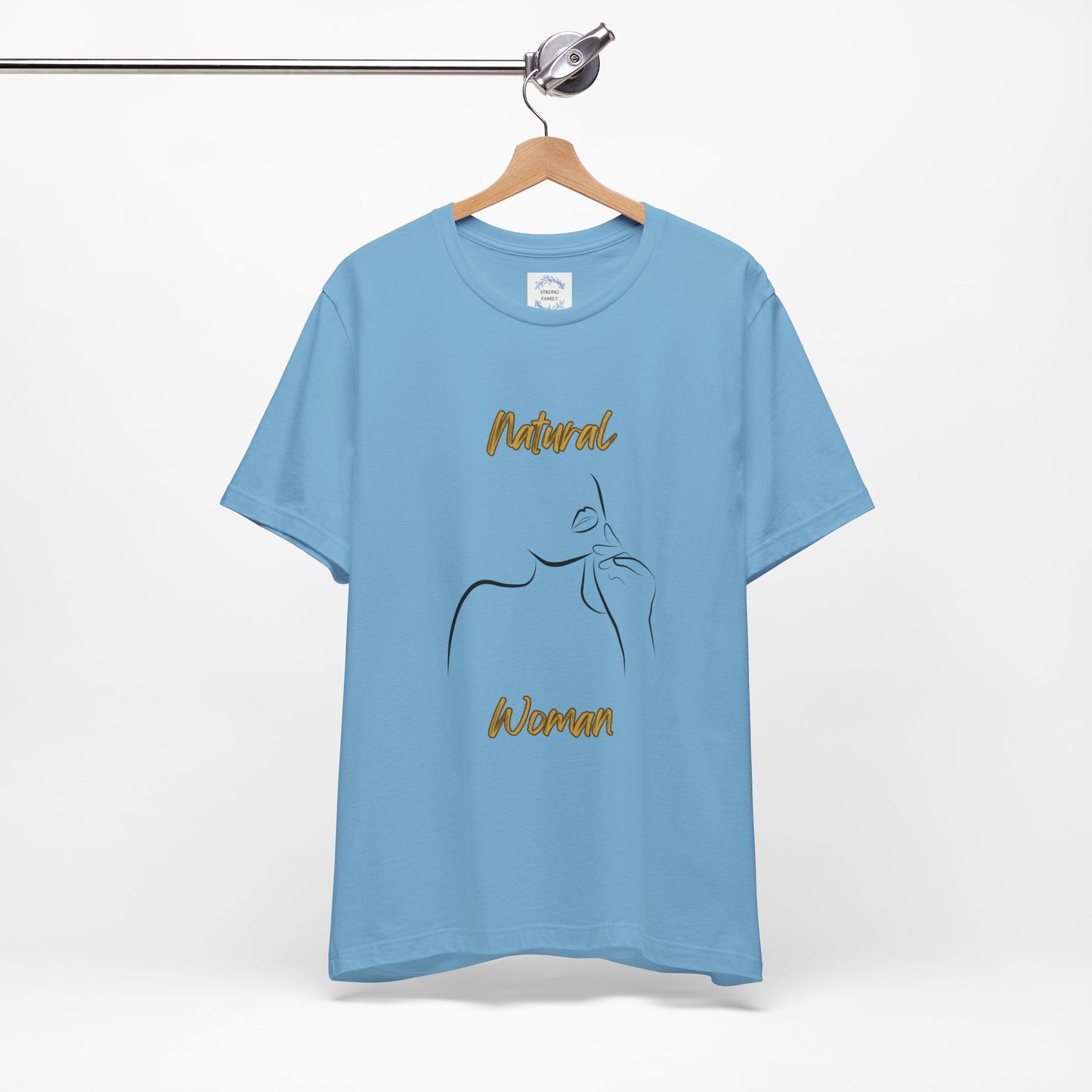 Natural Woman Chin Up (BL) Short Sleeve T-Shirt