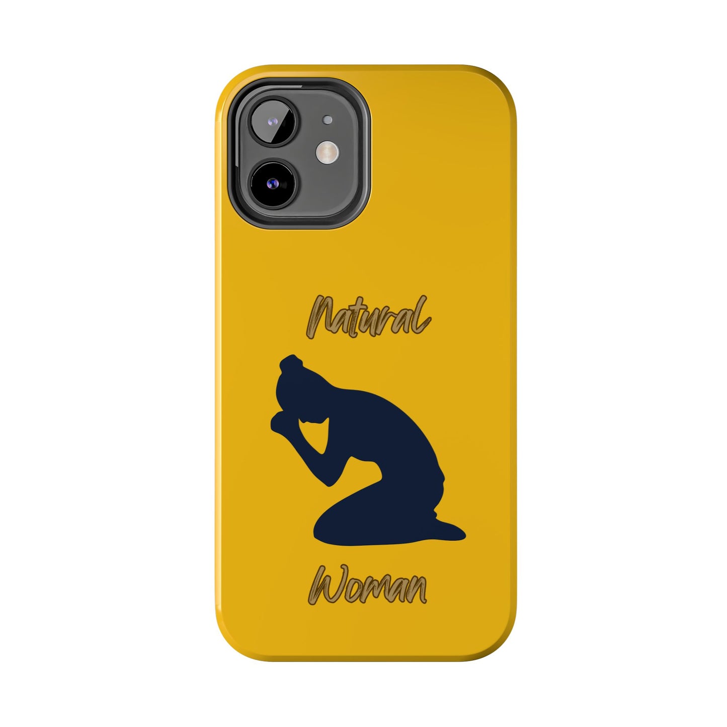 Natural Woman Pray (BL) Tough Phone Cases YELLOW